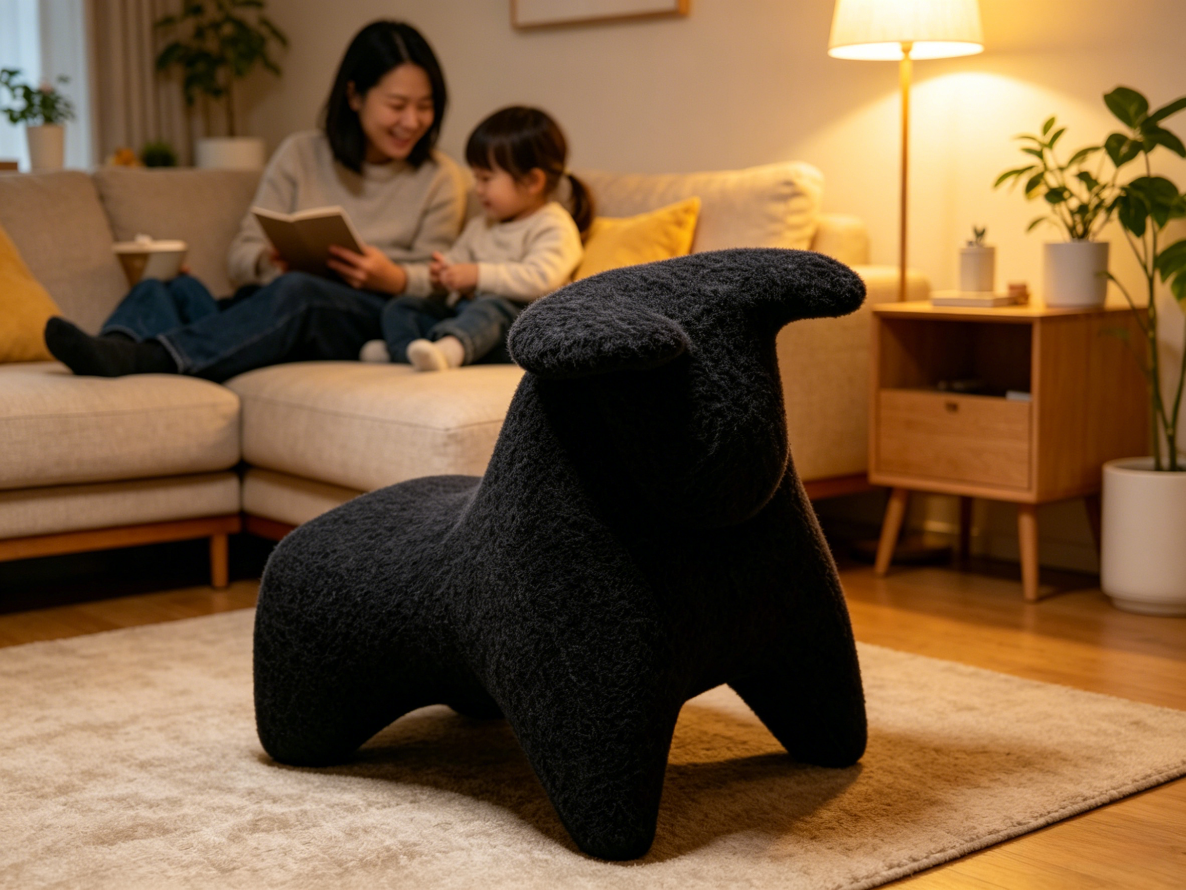 Sheetoo TQ015 Cute Bull Stool – Ride-On & Sitting Combo