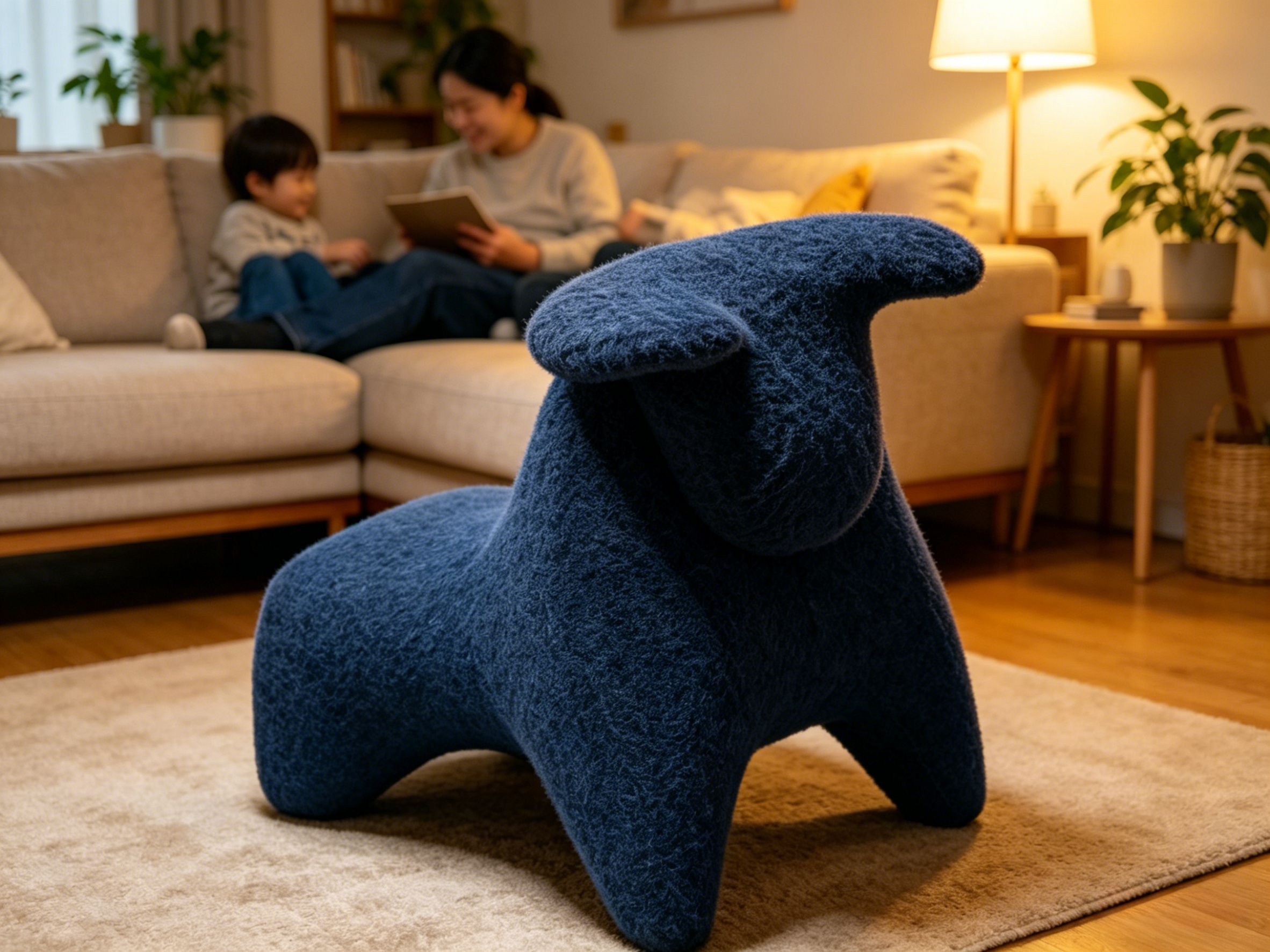 Sheetoo TQ015 Cute Bull Stool – Ride-On & Sitting Combo