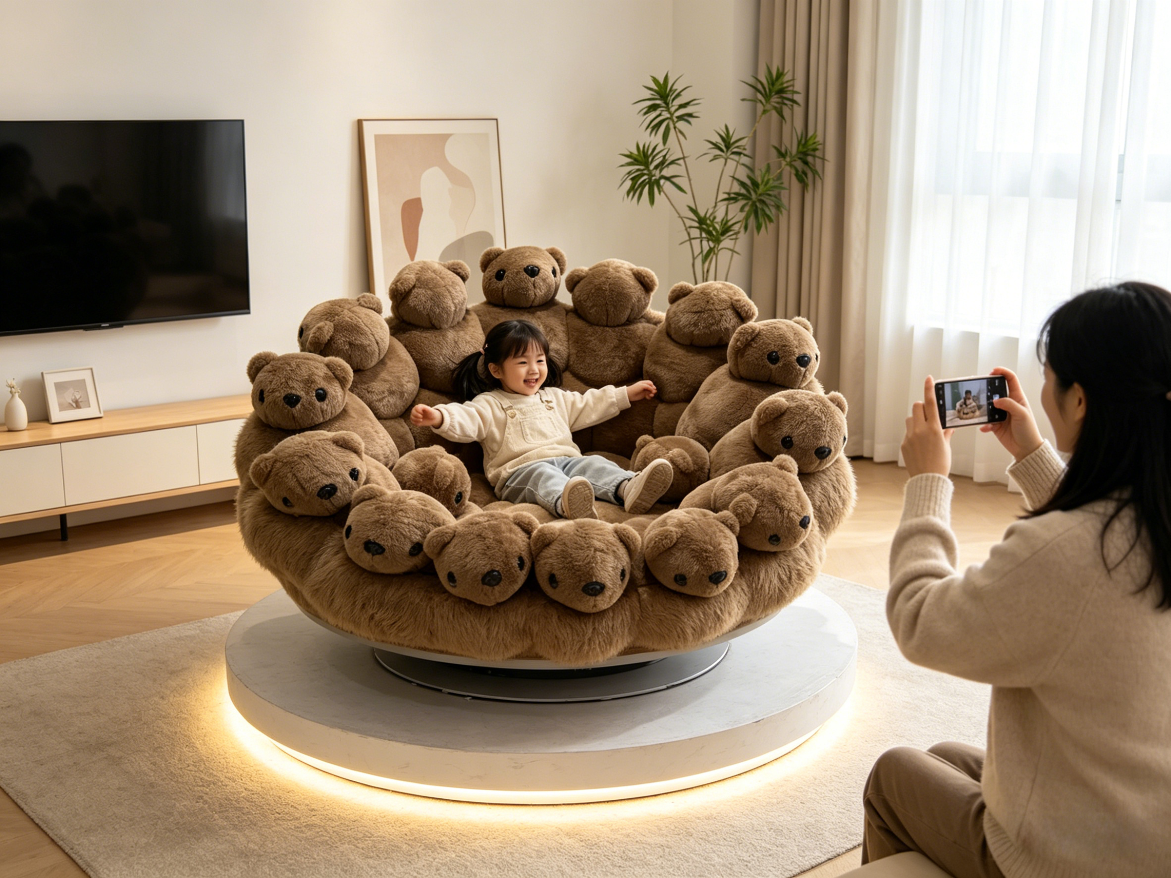 Sheetoo TQ020 Animal Swivel Stool – 360° Rotating, Fun