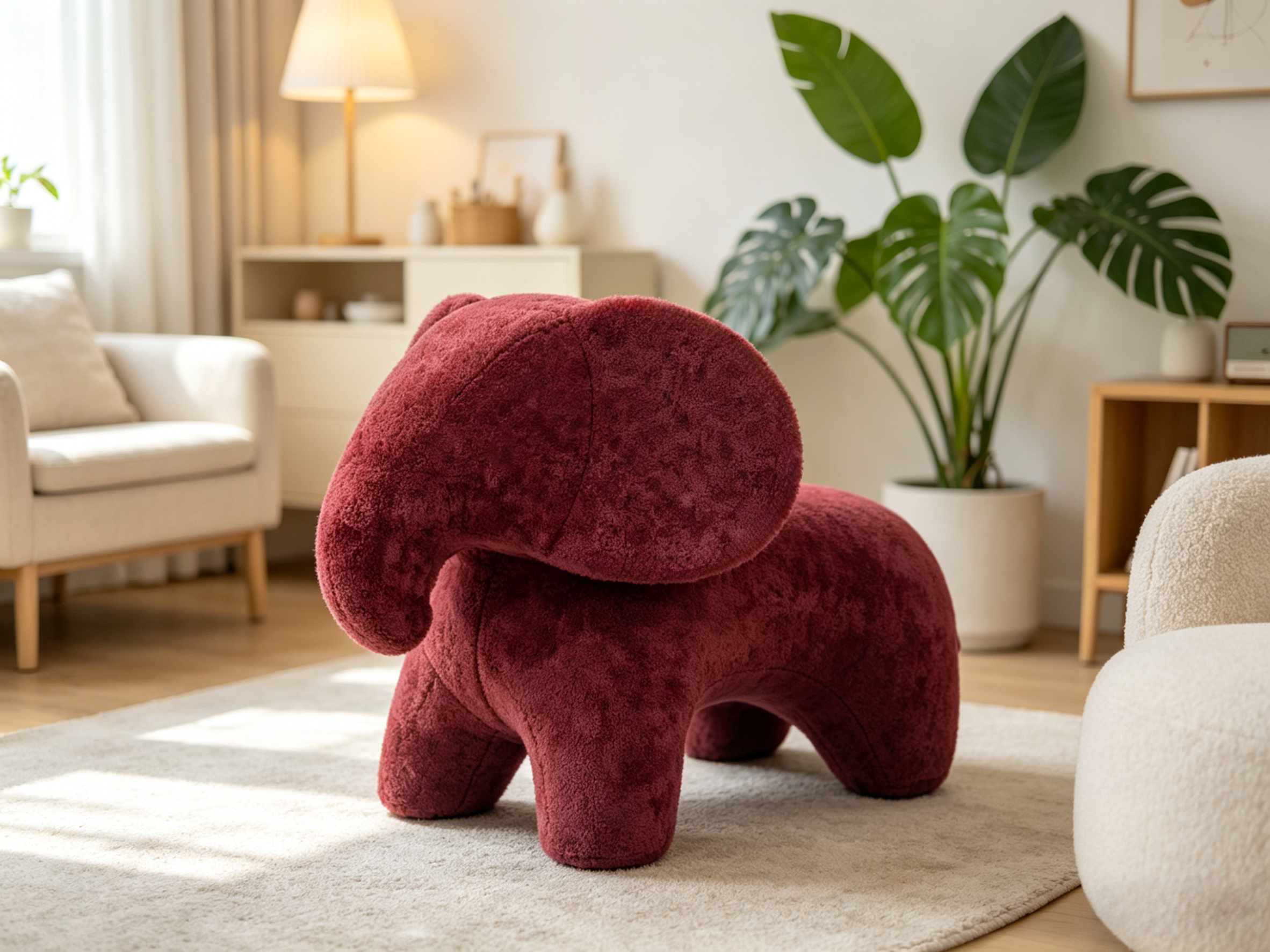 Sheetoo TQ010 Multi-Function Elephant Chair – 2-in-1 Ride-On & Sitting Sofa