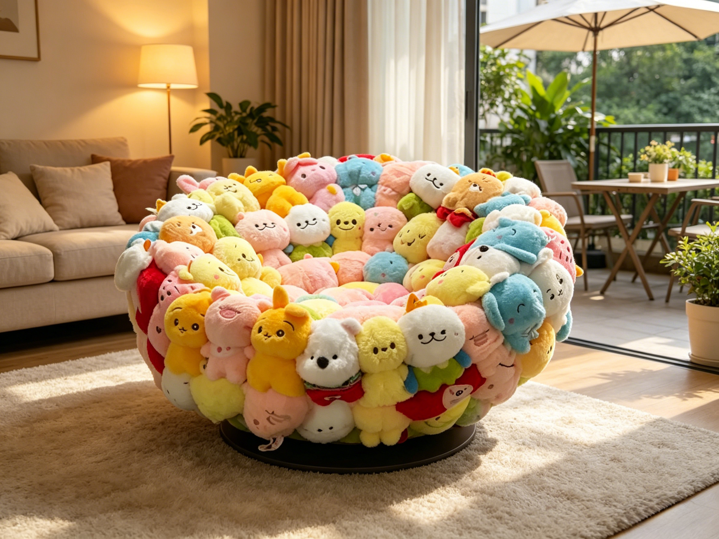 Sheetoo TQ019 Dopamine Chair – Cute Doll, 360° Swivel
