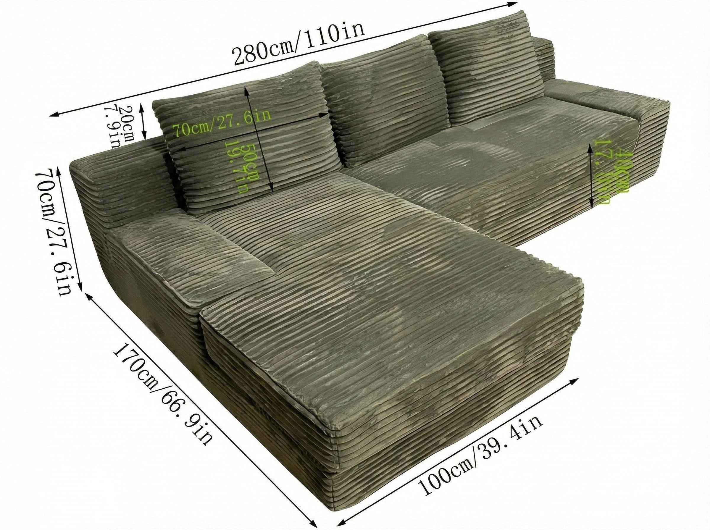 Sheetoo STE-013 Multi-Person Pull-Out Sofa Bed – Durable, Customizable, Roll
