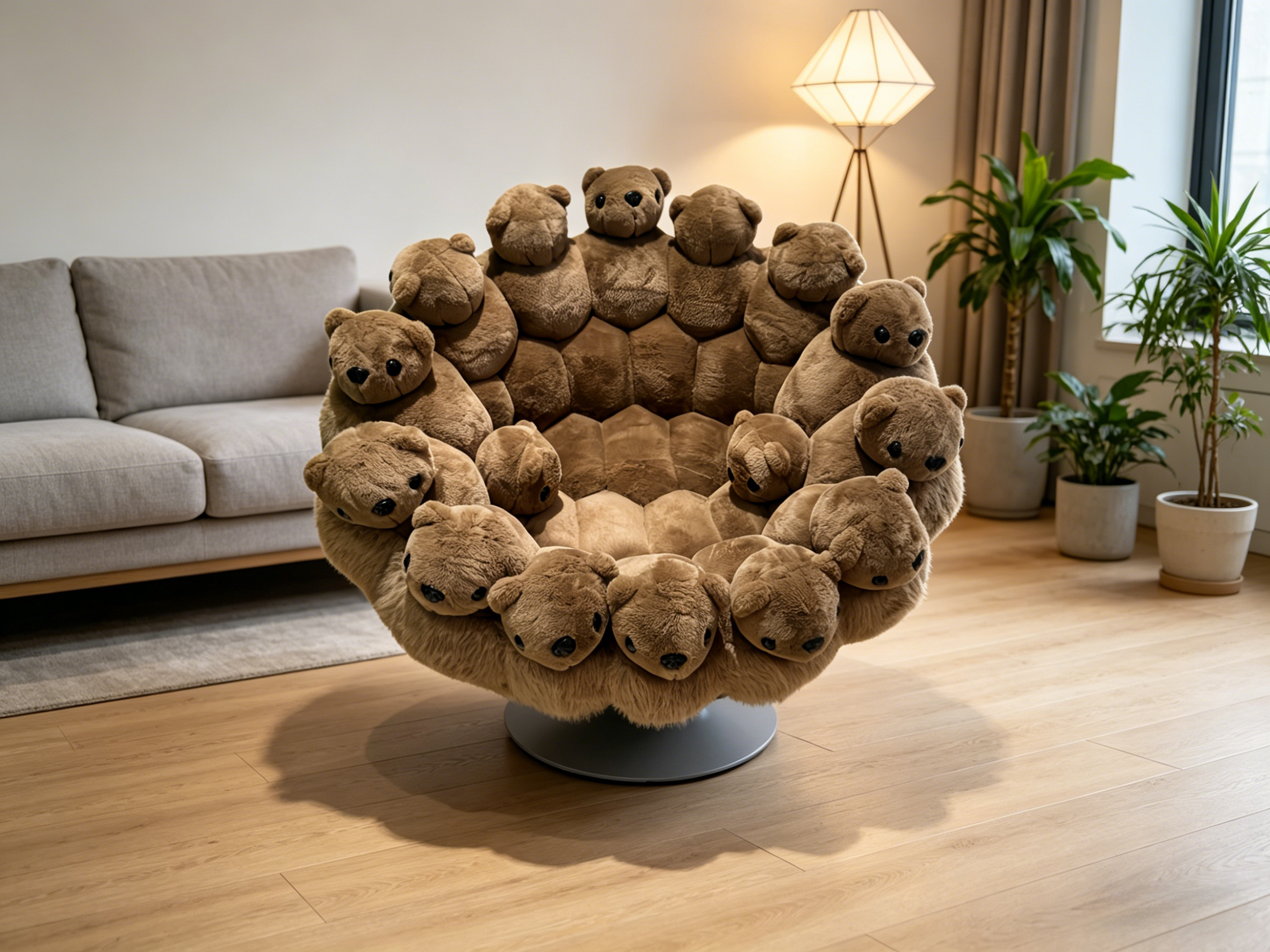 Sheetoo TQ020 Animal Swivel Stool – 360° Rotating, Fun