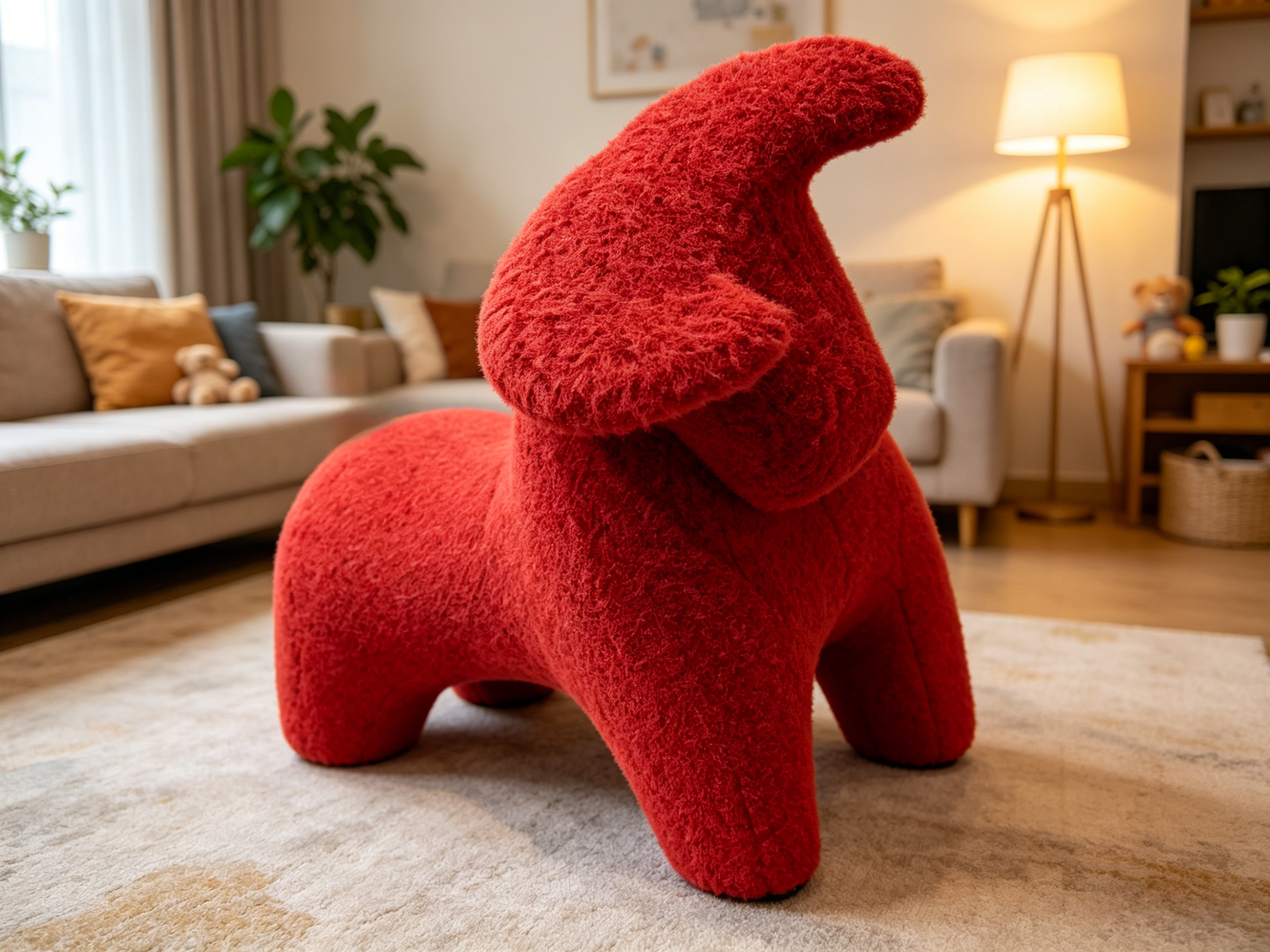 Sheetoo TQ015 Cute Bull Stool – Ride-On & Sitting Combo