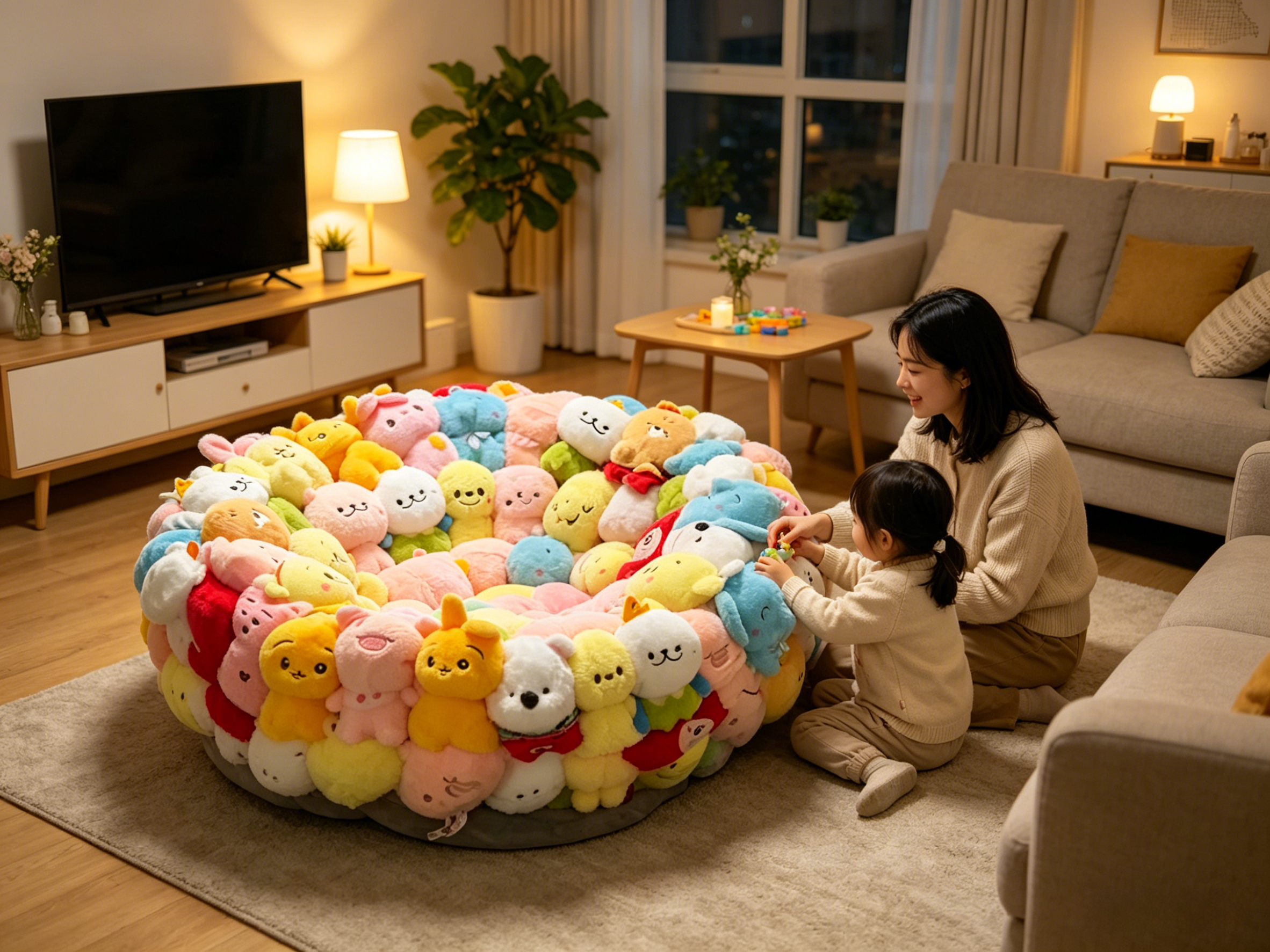 Sheetoo TQ019 Dopamine Chair – Cute Doll, 360° Swivel