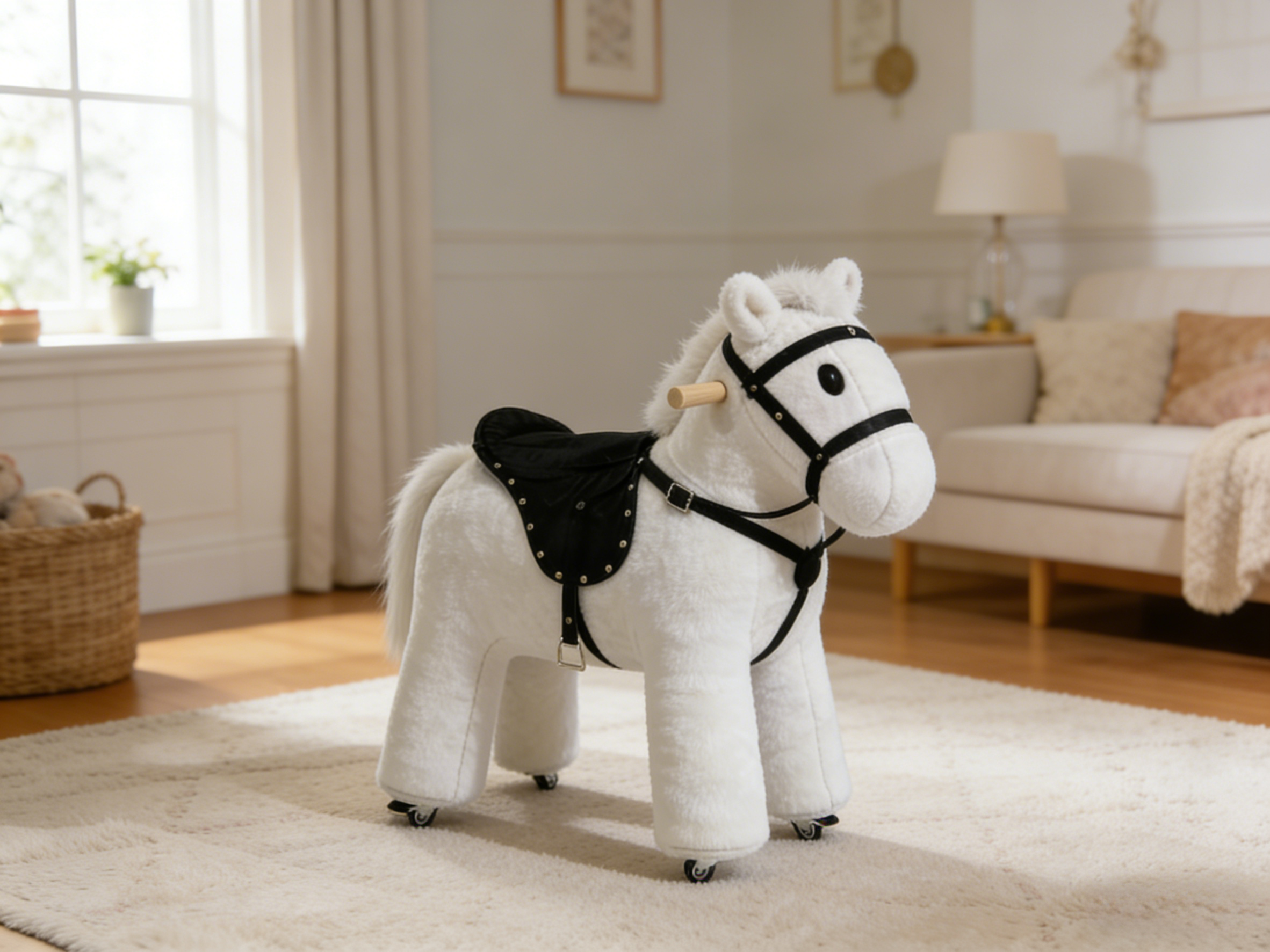 Sheetoo TQ002 Multi-Function Rocking Horse Chair – Cute with Wheels