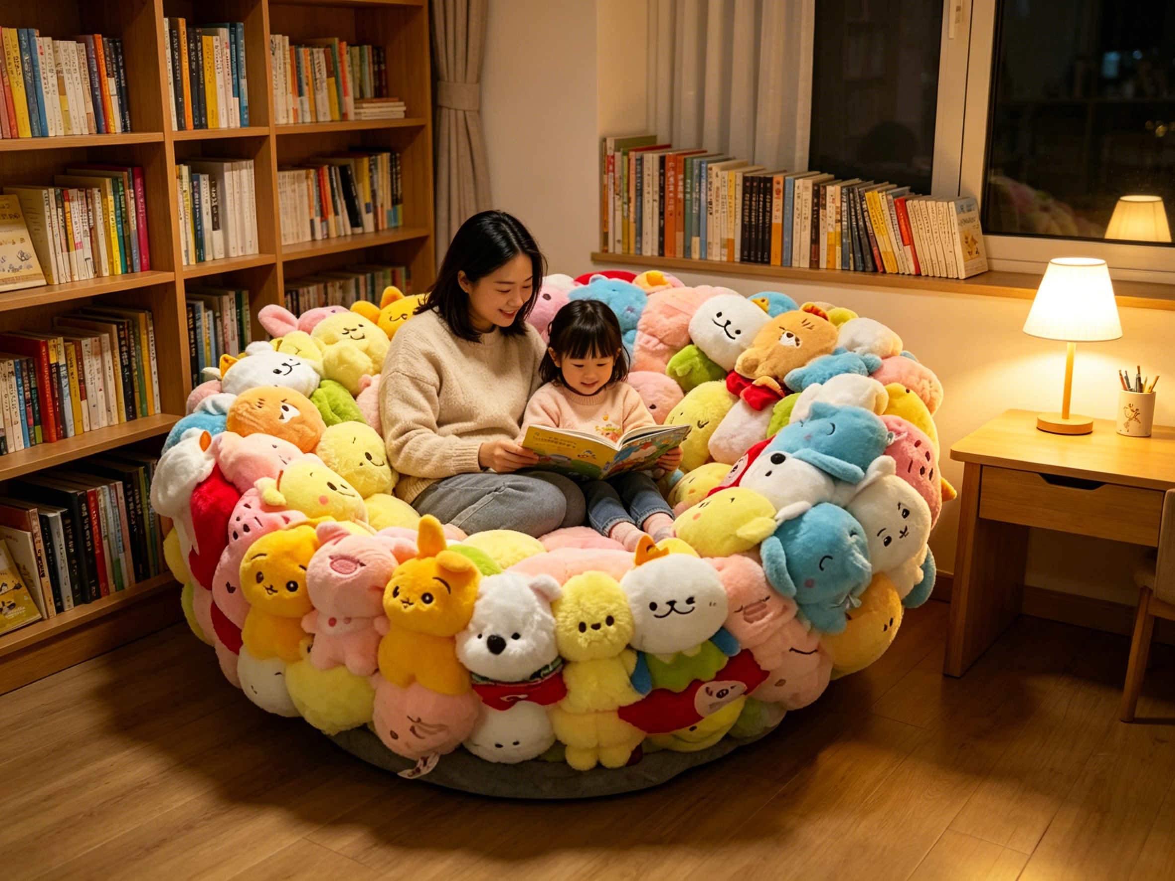 Sheetoo TQ019 Dopamine Chair – Cute Doll, 360° Swivel