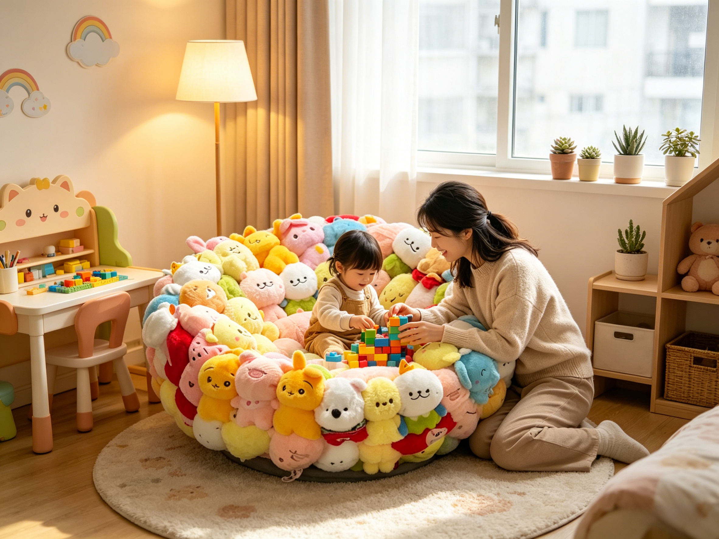 Sheetoo TQ019 Dopamine Chair – Cute Doll, 360° Swivel