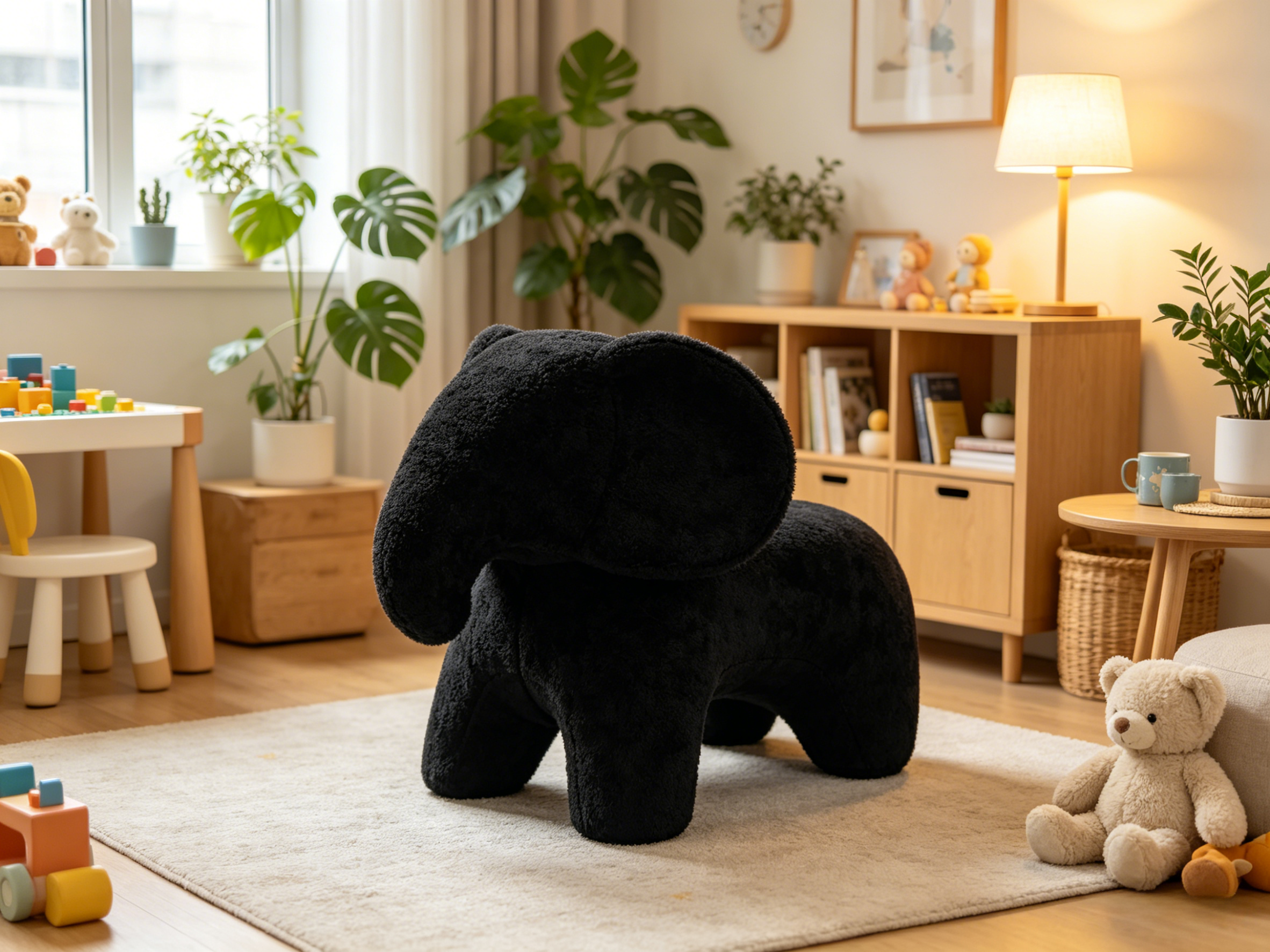 Sheetoo TQ010 Multi-Function Elephant Chair – 2-in-1 Ride-On & Sitting Sofa