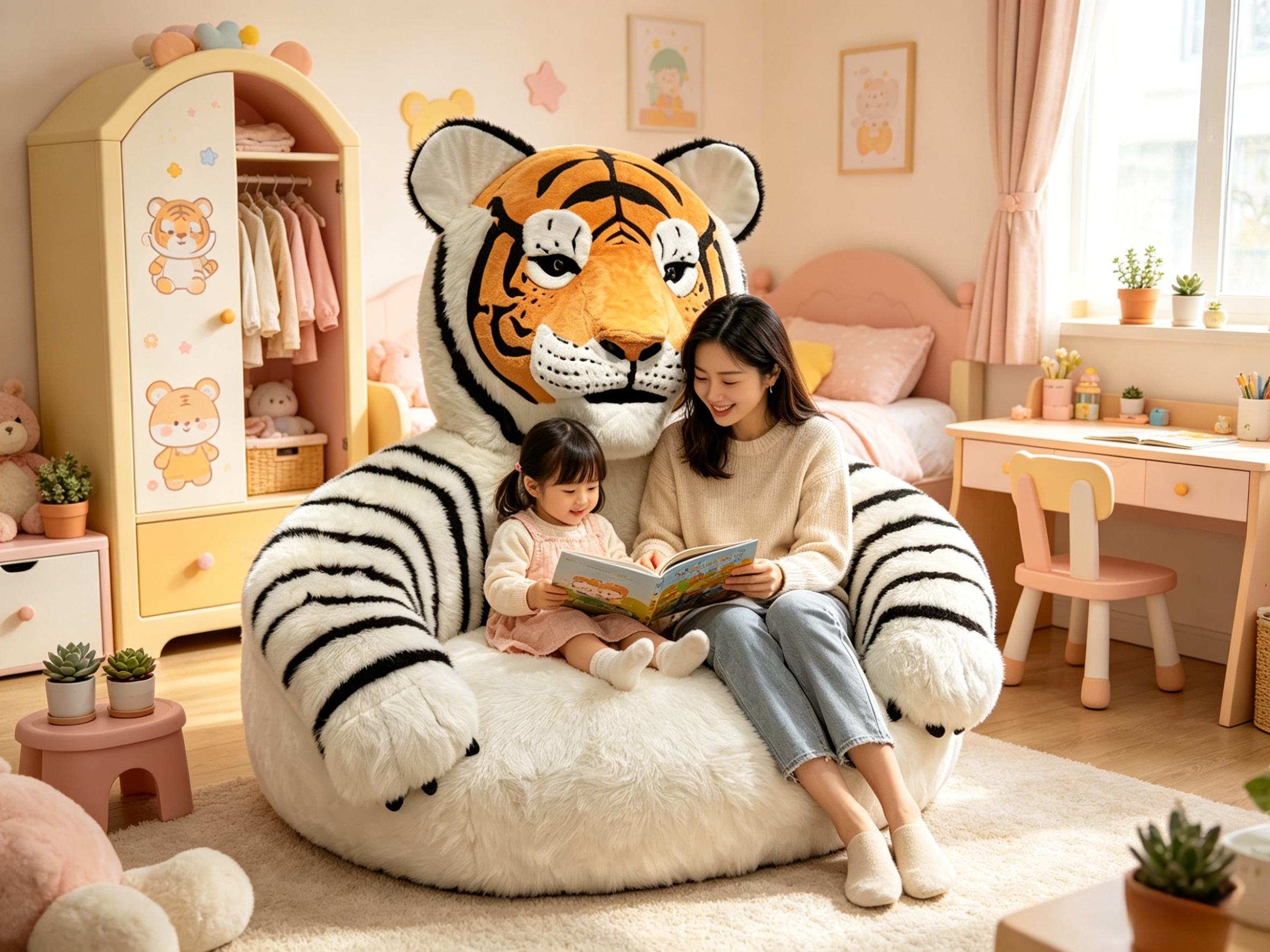 Sheetoo TQ021 Tiger Sofa – Bold Shape, Cozy & Durable for Home