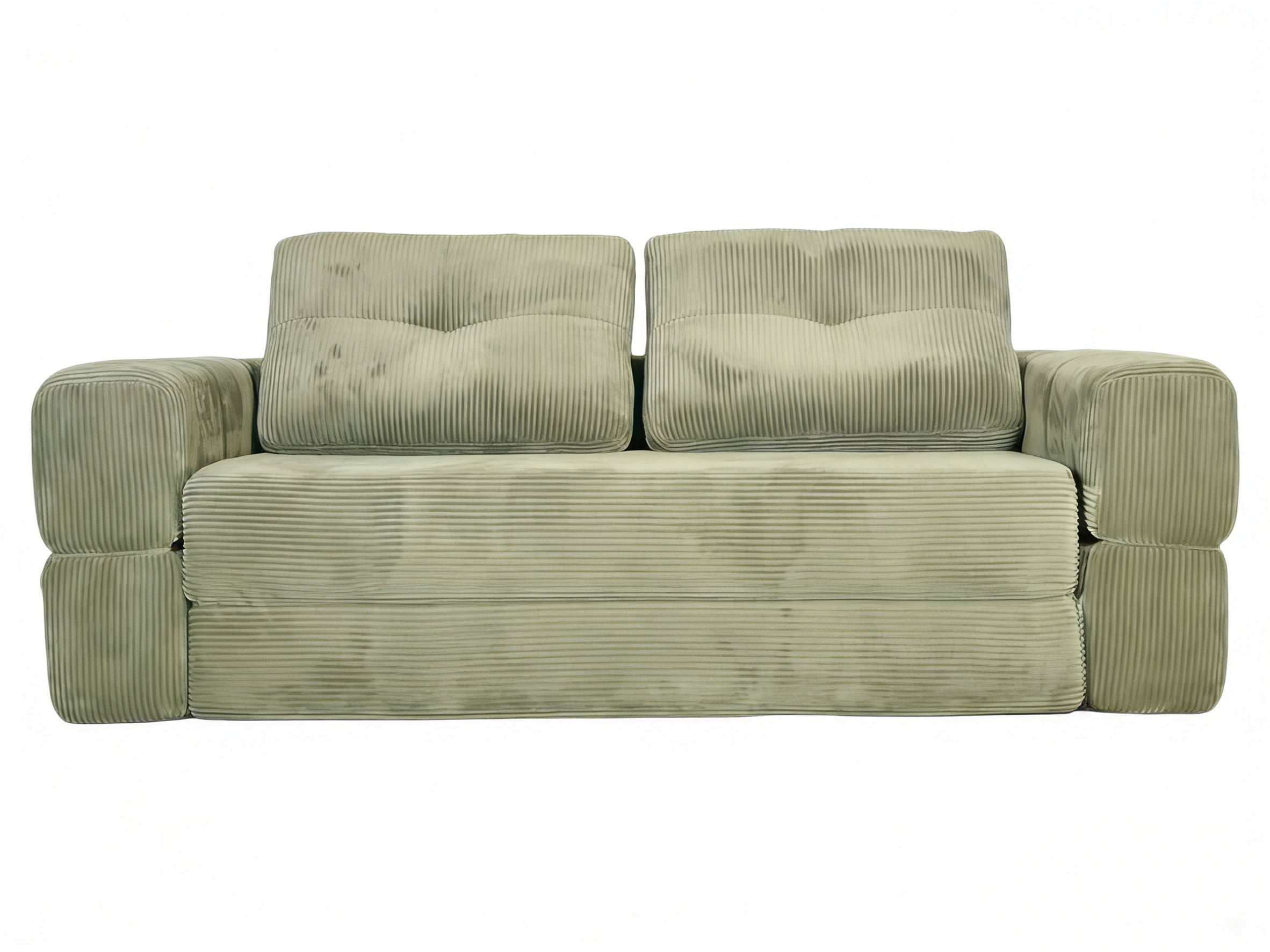 Sheetoo STE-012 2-Seat Pull-Out Sofa Bed – Durable Fabric, Customizable, Roll