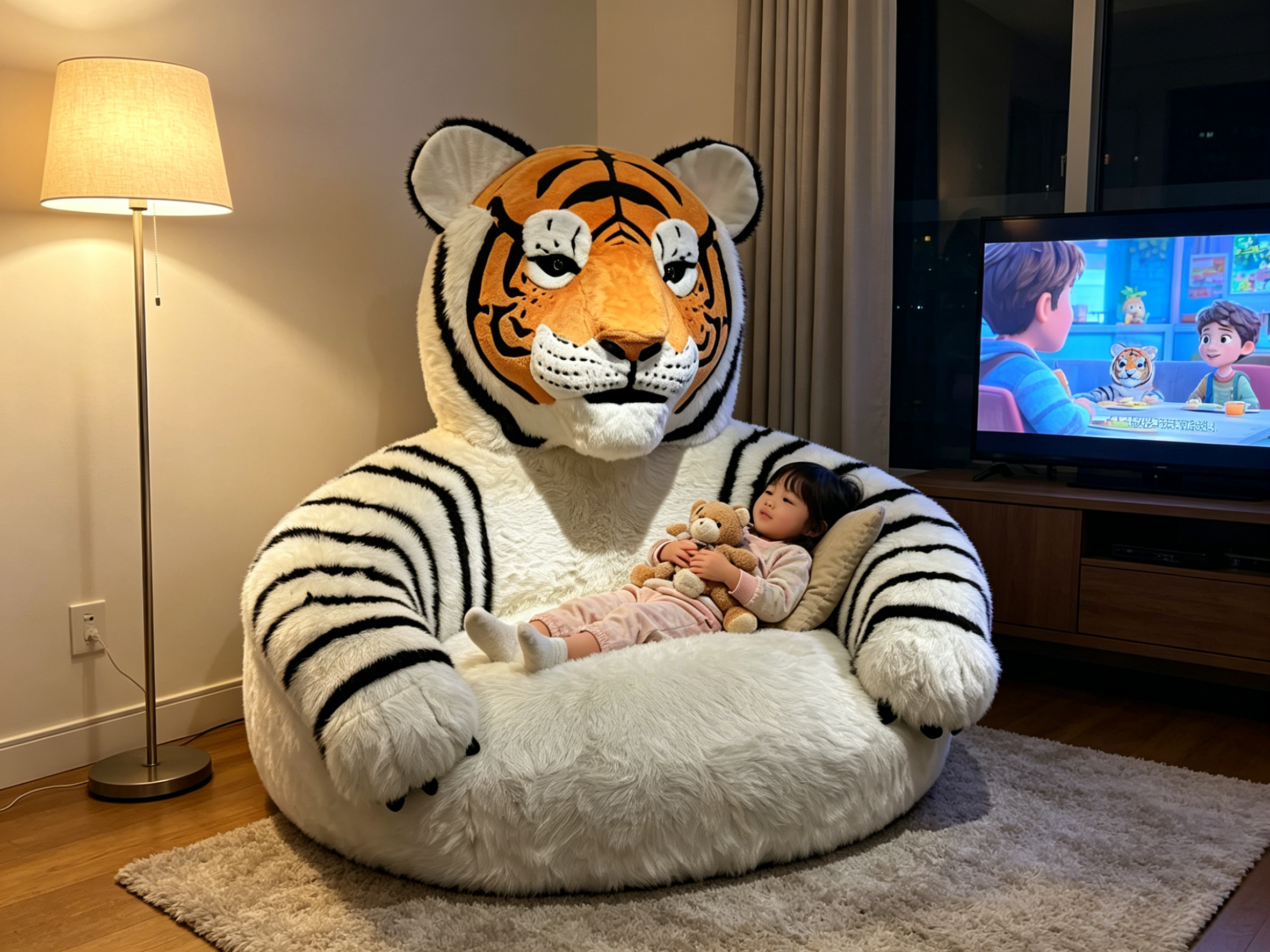 Sheetoo TQ021 Tiger Sofa – Bold Shape, Cozy & Durable for Home