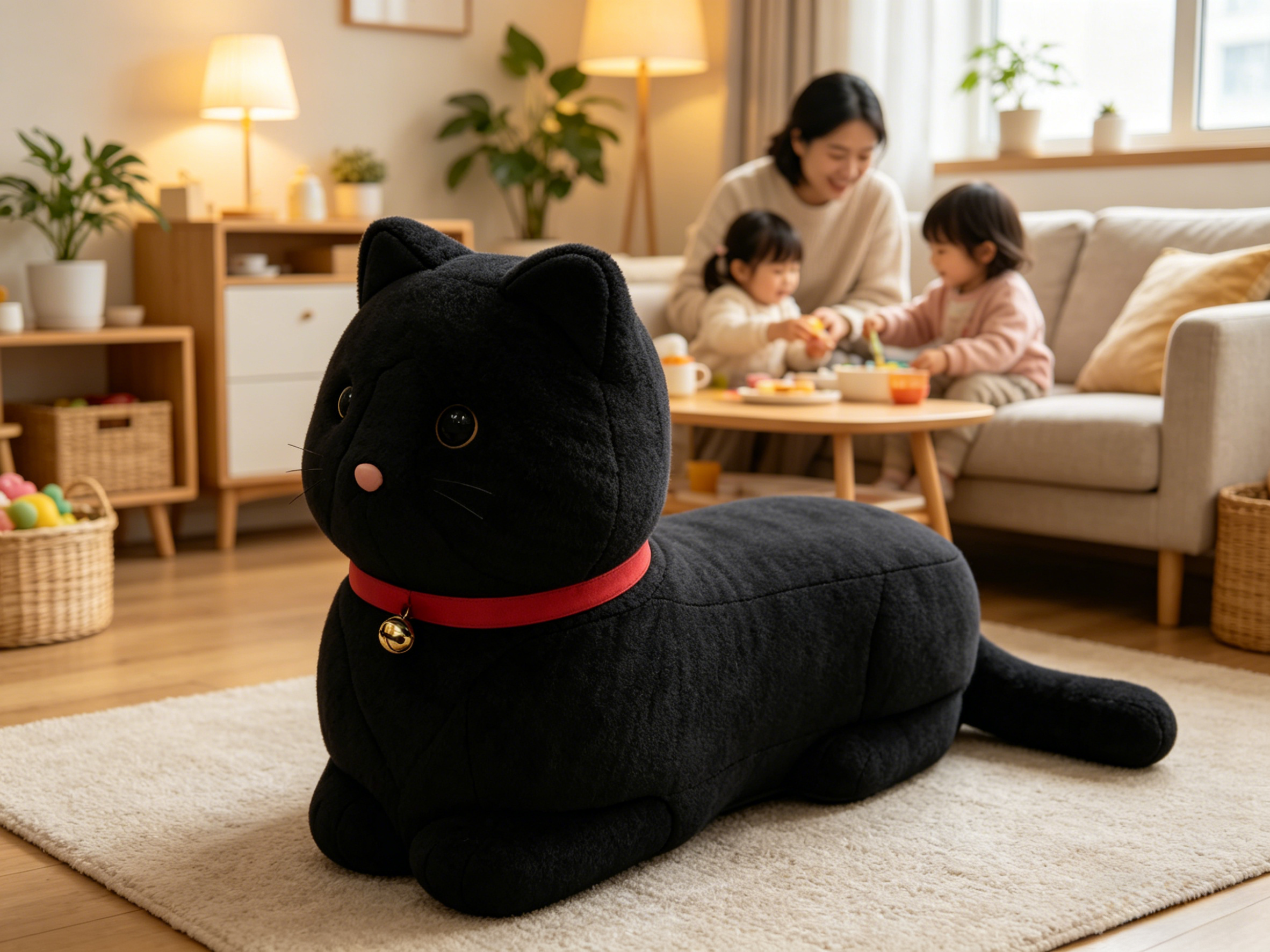 Sheetoo TQ013 Cute Cat Step Stool – Toddler Couch/Bed Helper Sofa