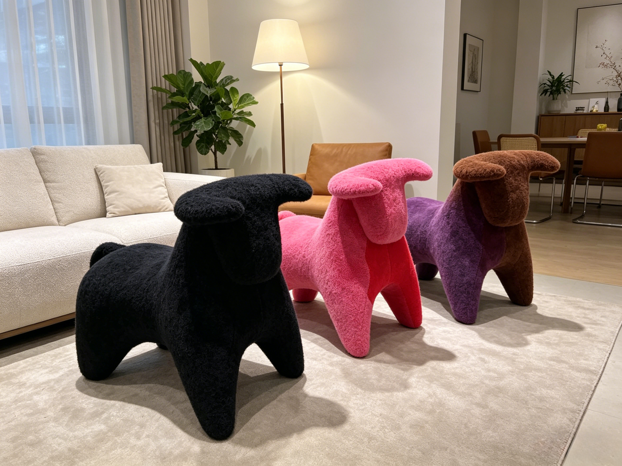 Sheetoo TQ015 Cute Bull Stool – Ride-On & Sitting Combo