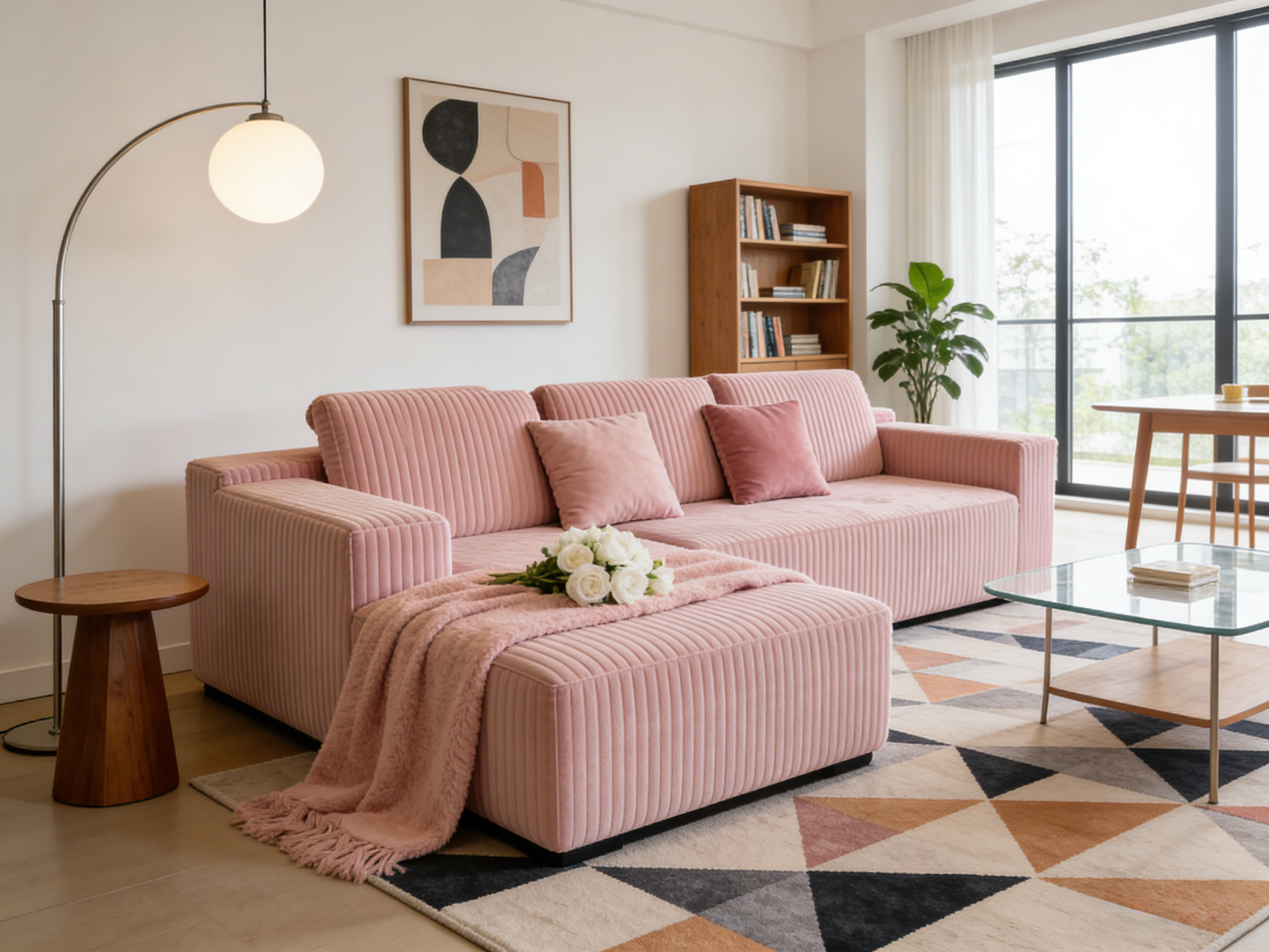 Sheetoo MGKS005 Multi-Person Chaise Sofa – Sit & Lie, Multiple Sizes, Custom