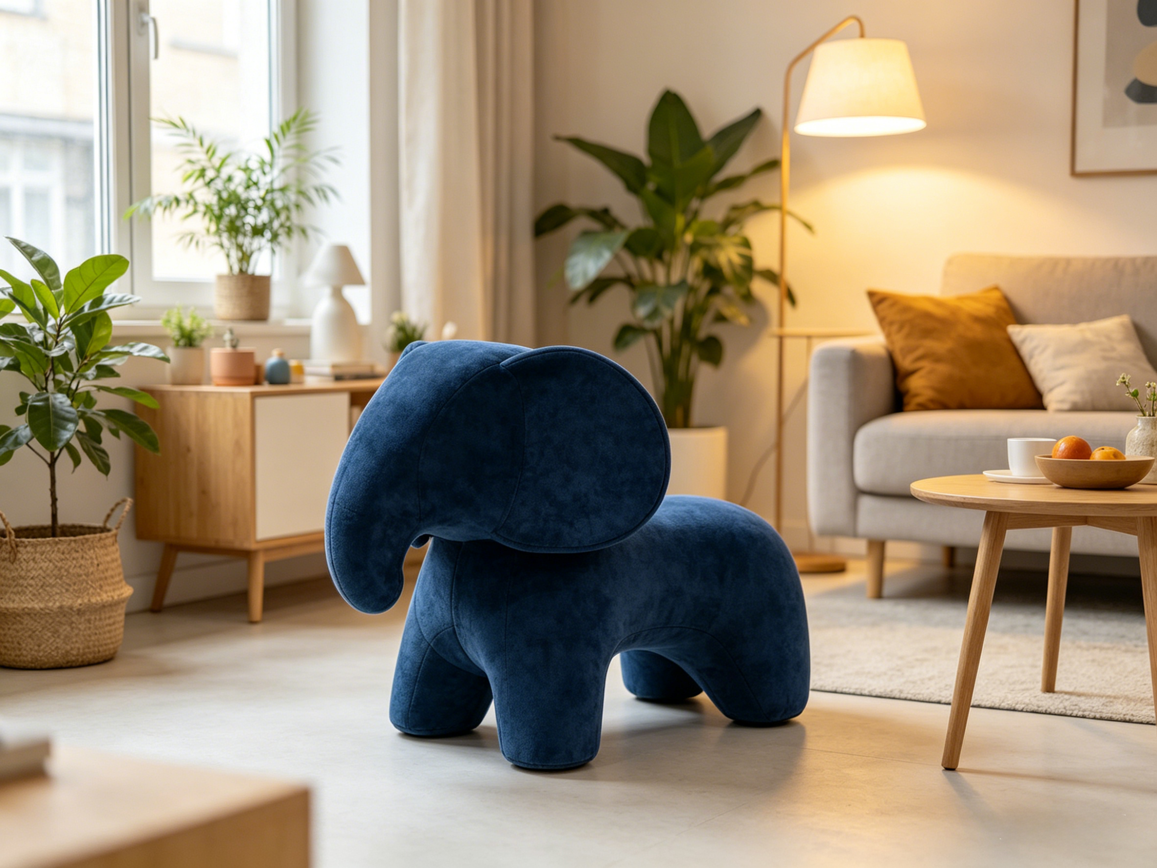 Sheetoo TQ010 Multi-Function Elephant Chair – 2-in-1 Ride-On & Sitting Sofa