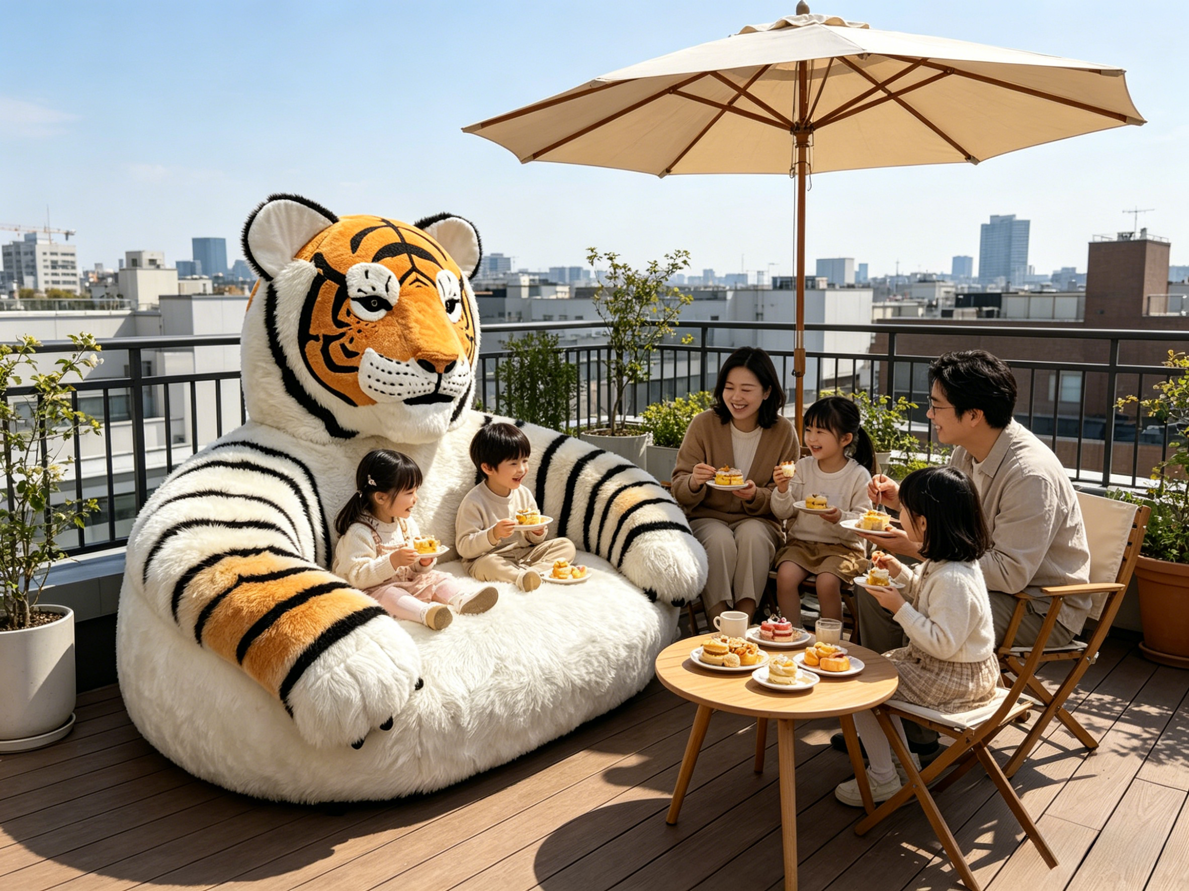 Sheetoo TQ021 Tiger Sofa – Bold Shape, Cozy & Durable for Home