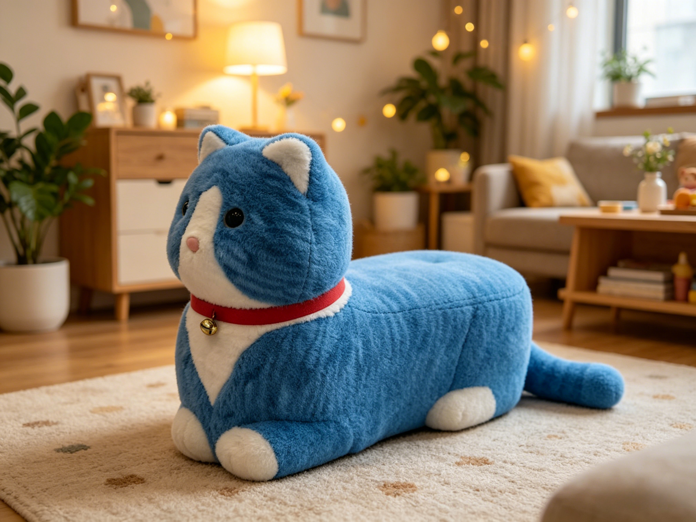 Sheetoo TQ013 Cute Cat Step Stool – Toddler Couch/Bed Helper Sofa