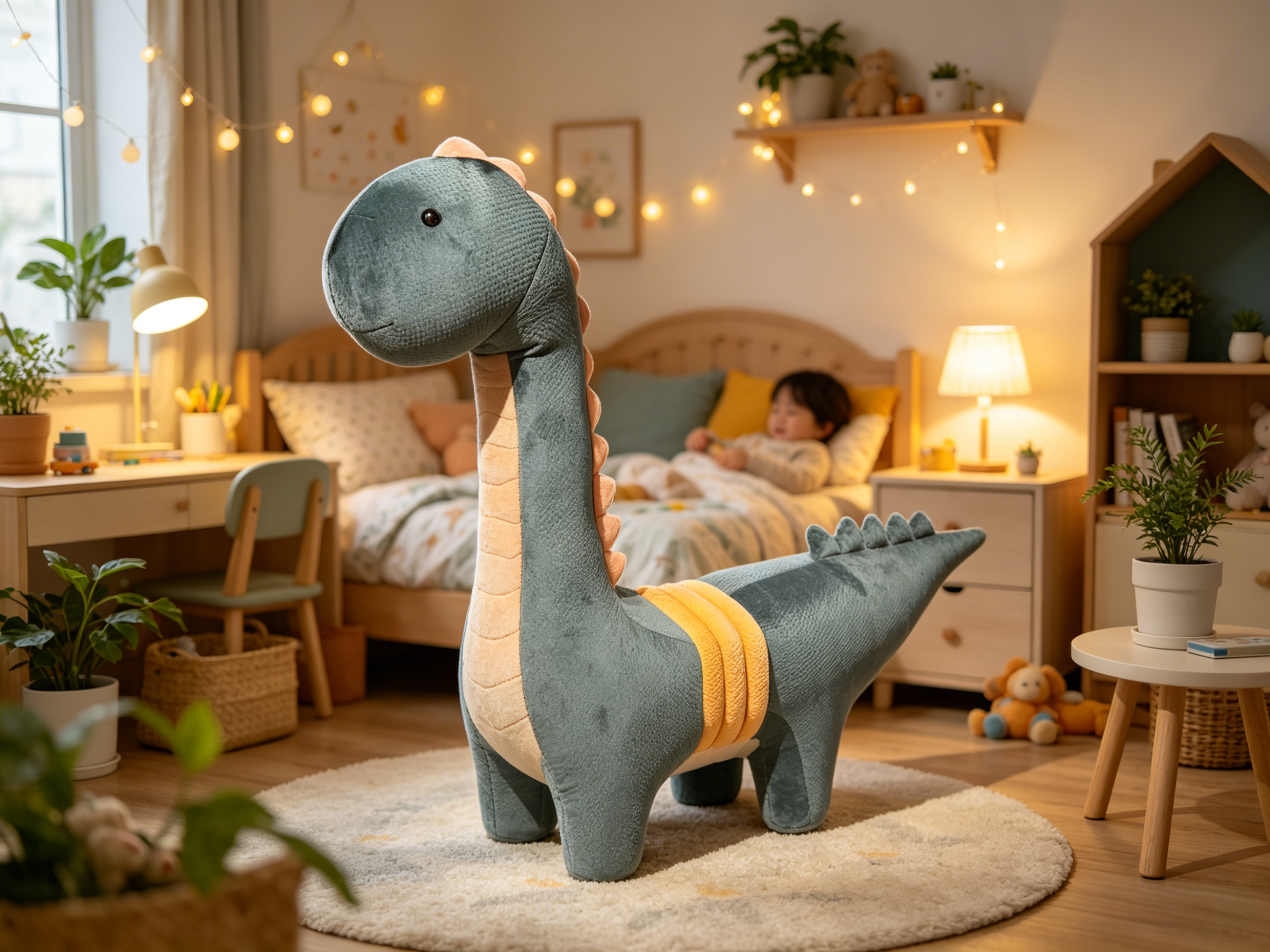 Sheetoo TQ018 Cute Dino Chair – Fun, Playful, for Kids