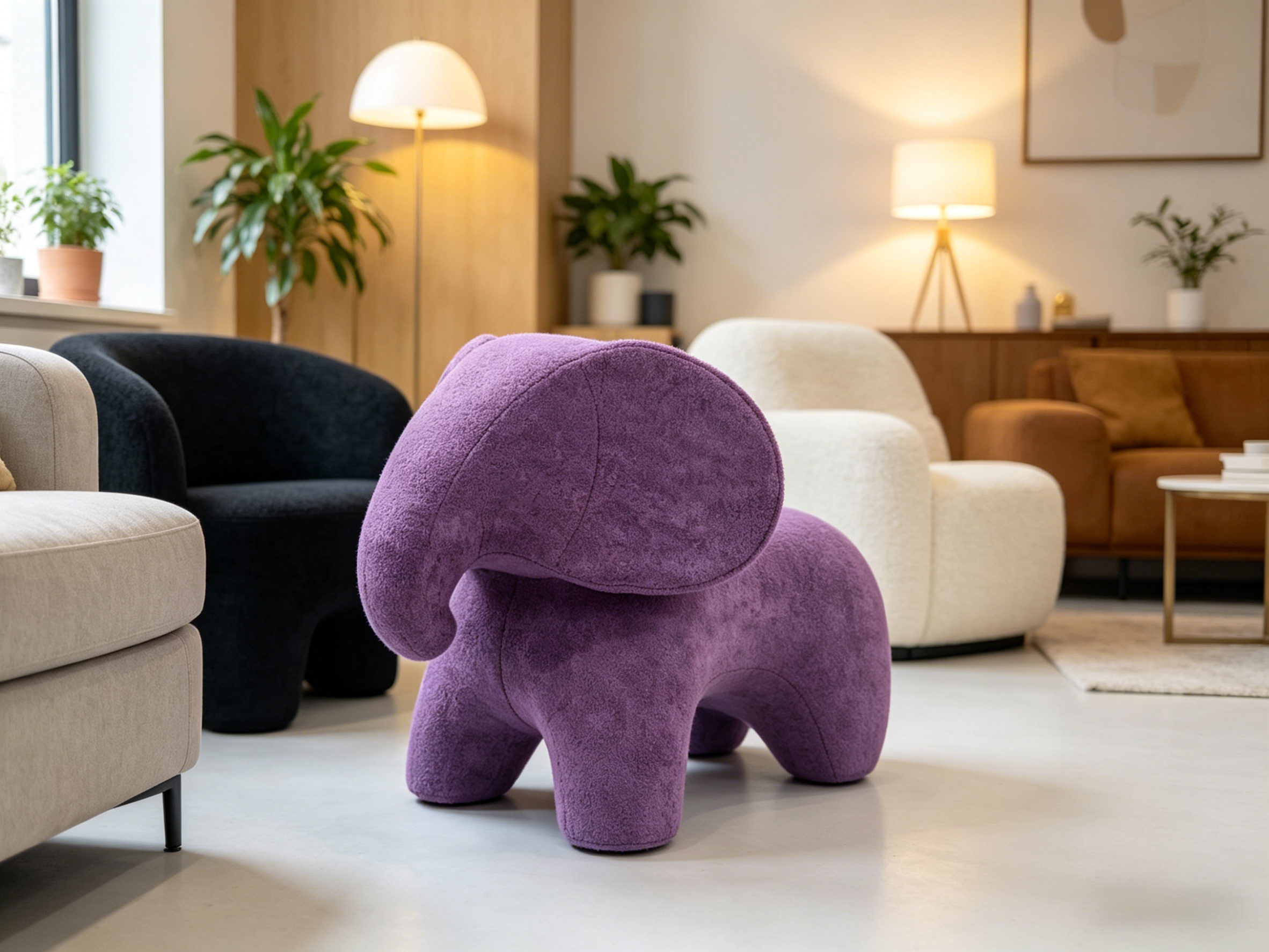 Sheetoo TQ010 Multi-Function Elephant Chair – 2-in-1 Ride-On & Sitting Sofa