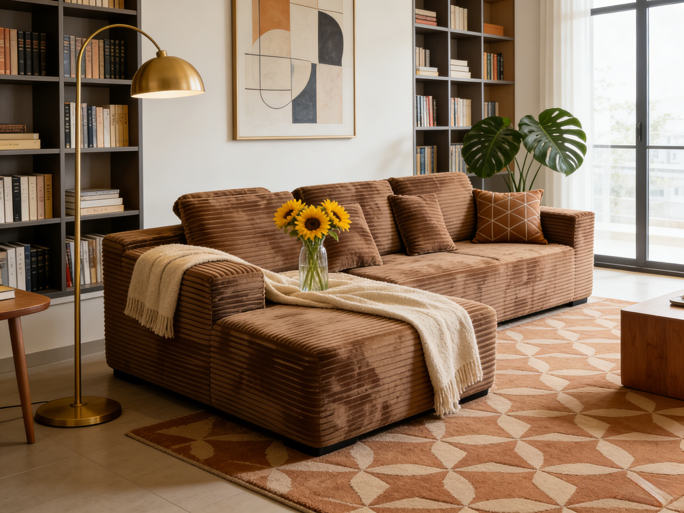Sheetoo MGKS005 Multi-Person Chaise Sofa – Sit & Lie, Multiple Sizes, Custom