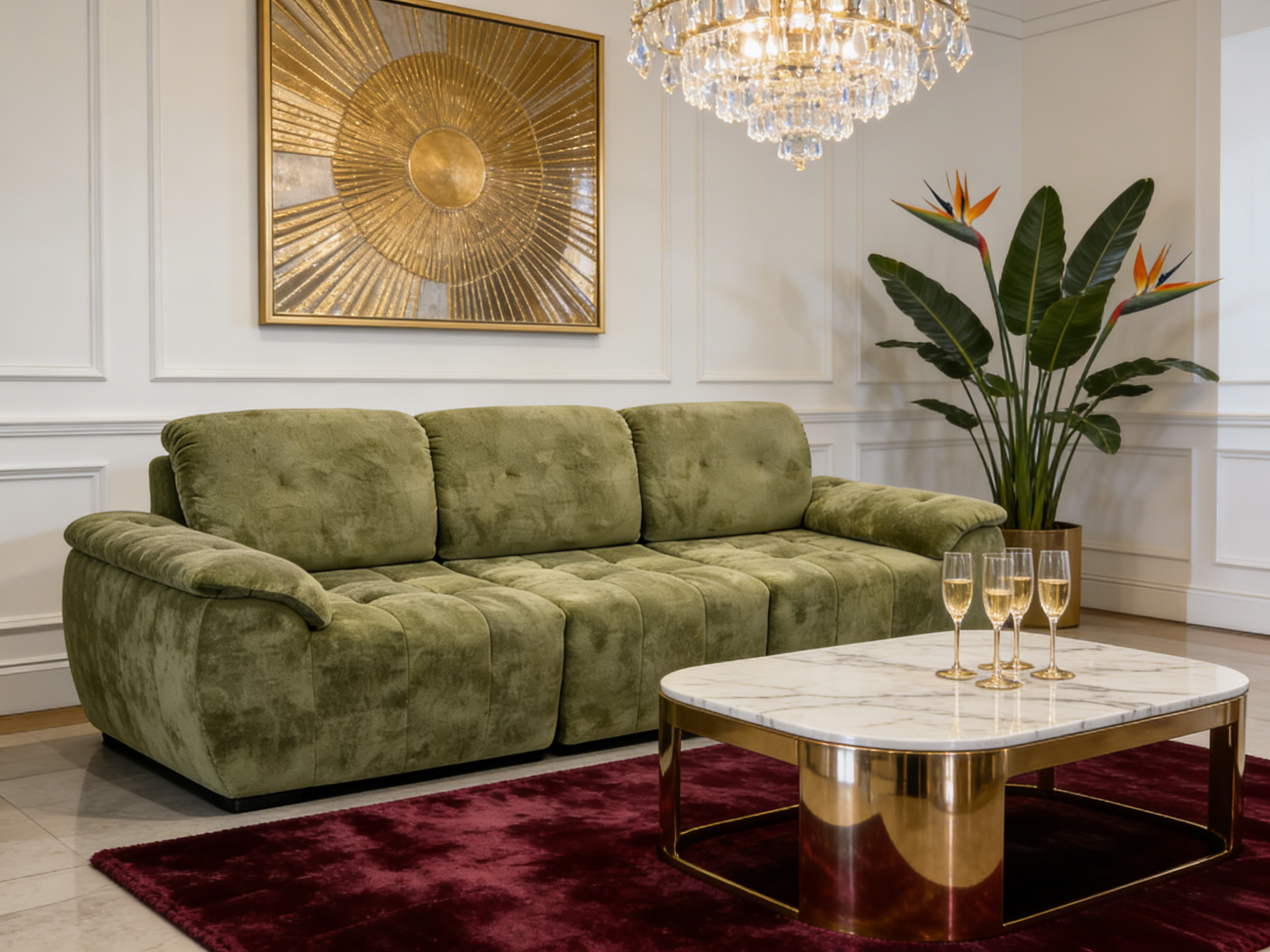 Sheetoo DWSF-051 Linear Modular Sofa – Free Match for 2-3+ Seats, Custom