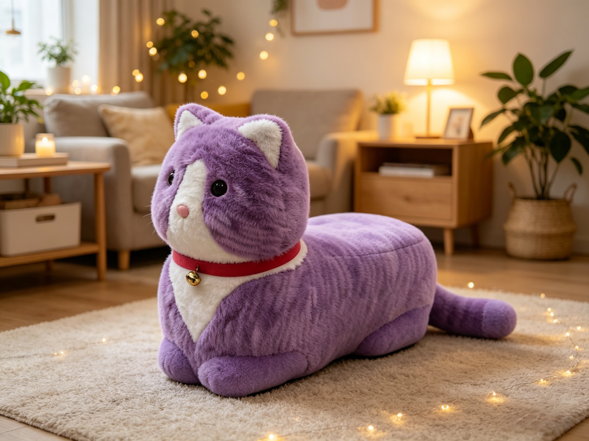 Sheetoo TQ013 Cute Cat Step Stool – Toddler Couch/Bed Helper Sofa