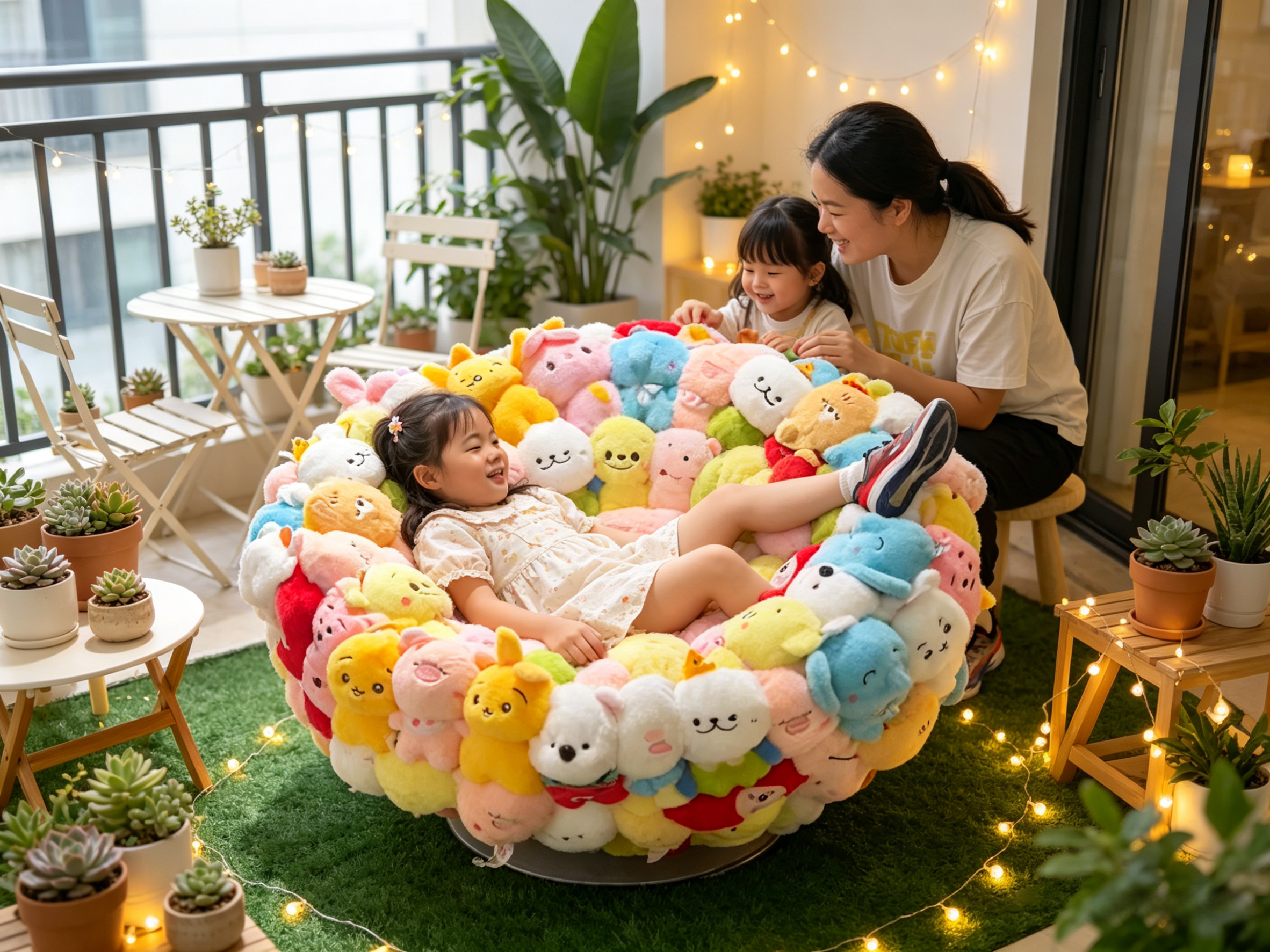 Sheetoo TQ019 Dopamine Chair – Cute Doll, 360° Swivel