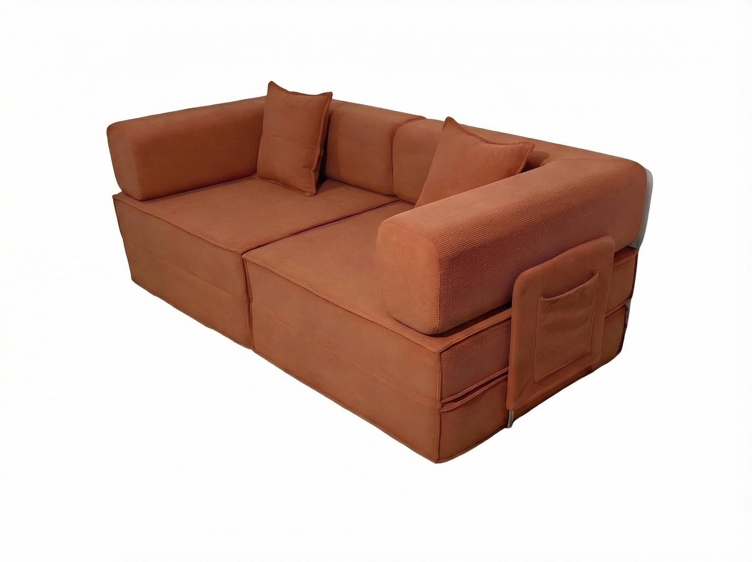 Sheetoo STE-014（B）Convertible Sofa Bed – Pull-Out, Multiple Sizes, Compressed