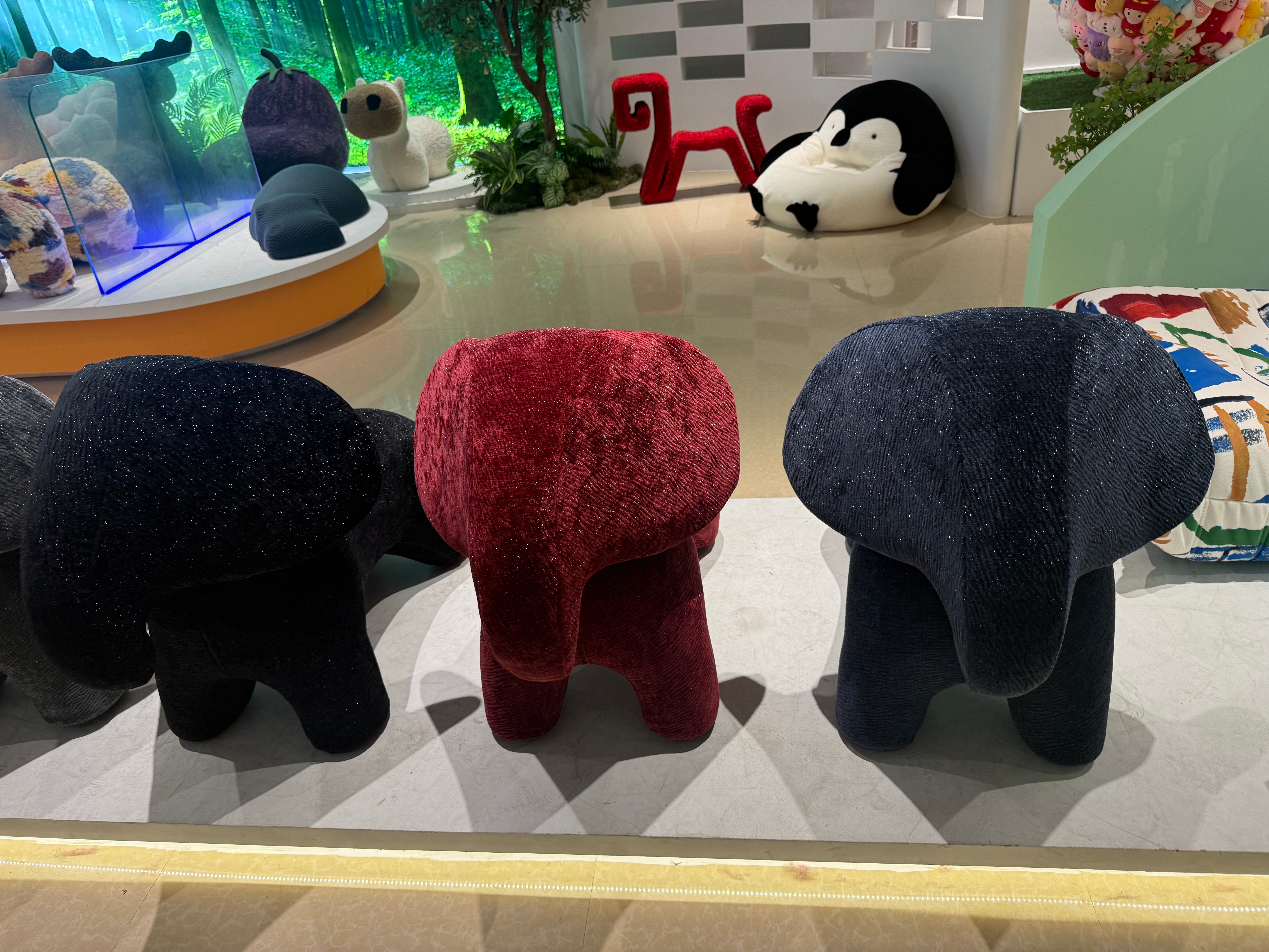 Sheetoo TQ010 Multi-Function Elephant Chair – 2-in-1 Ride-On & Sitting Sofa