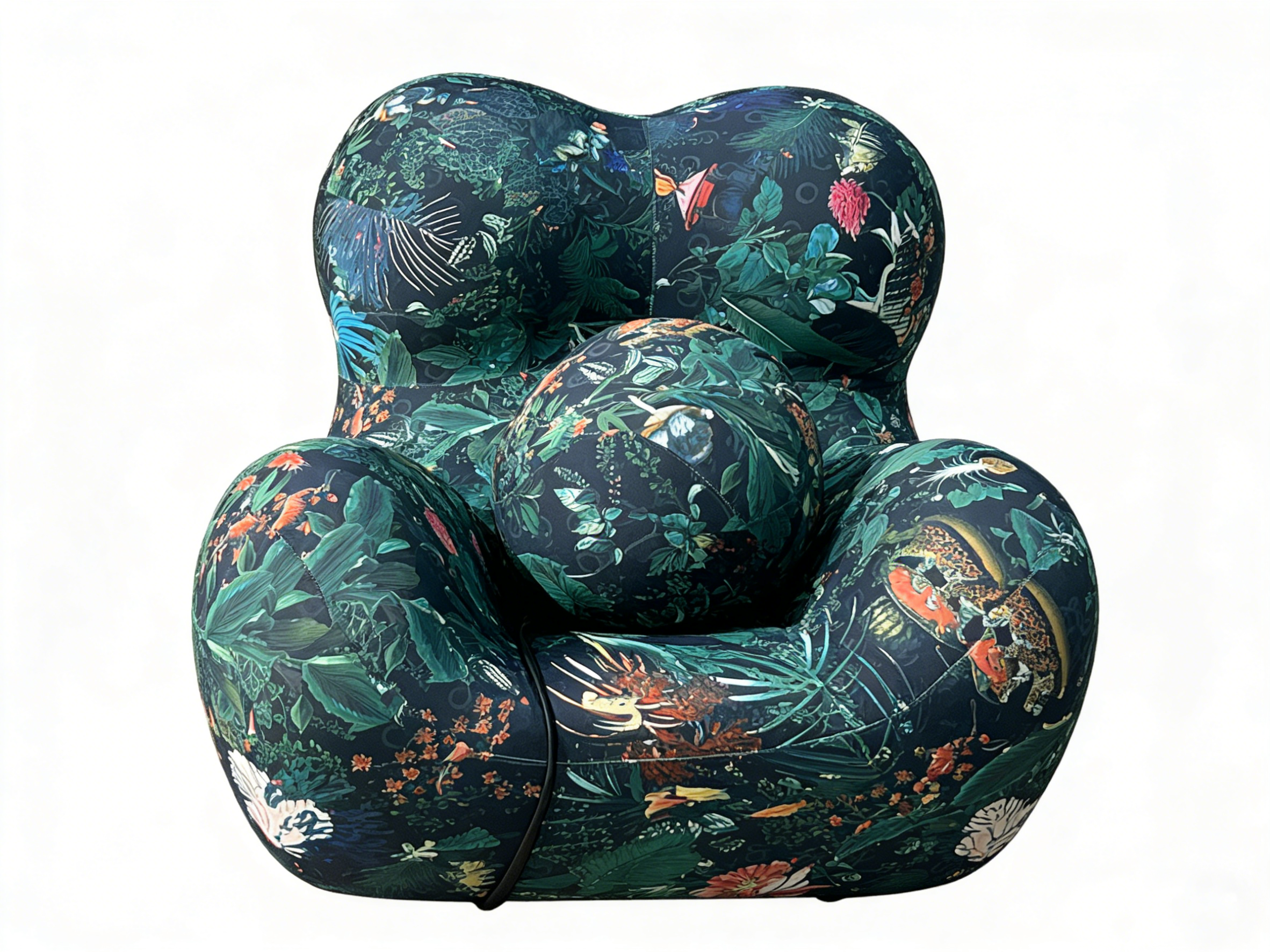 Sheetoo B013 Mom's Arms Sofa – Unique Shape, Ball Ottoman, Custom