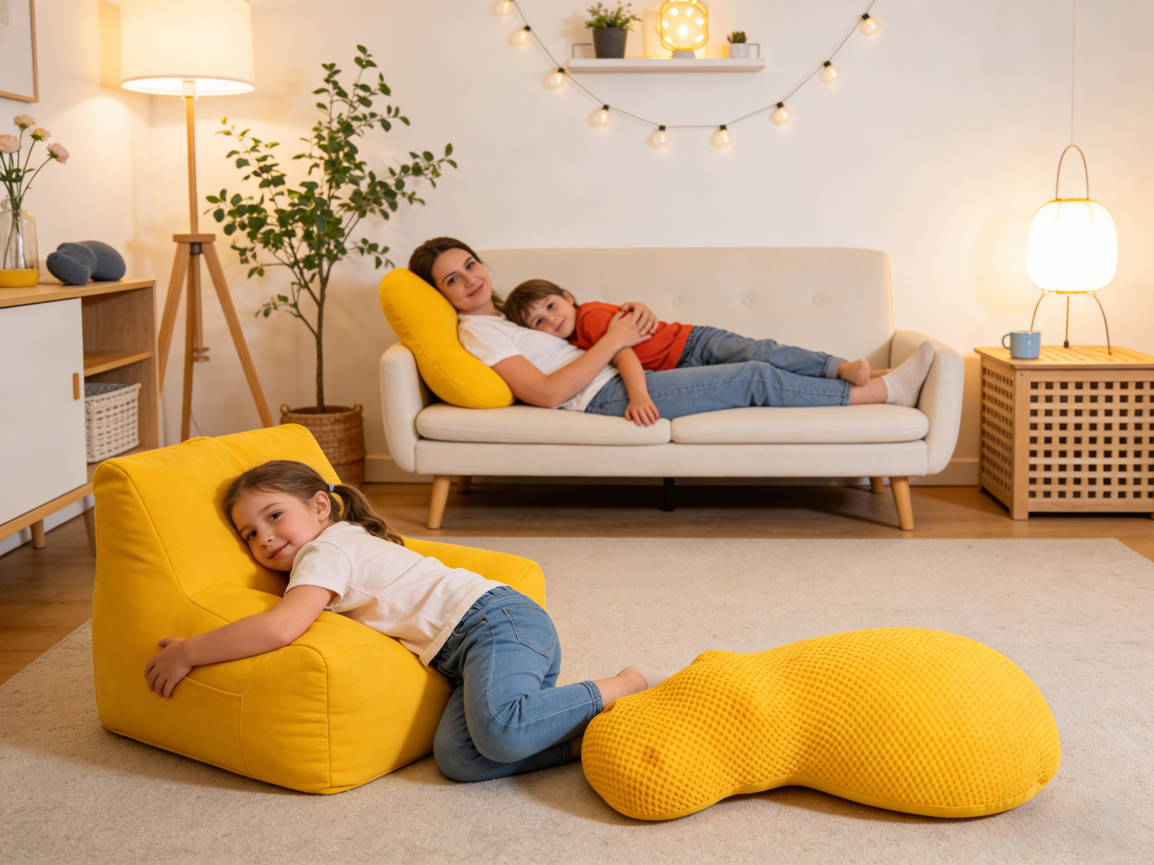 Sheetoo TQ006 Multi-Function Hippo Plop Sofa – Cute Lying Shape, Soft & Comfy