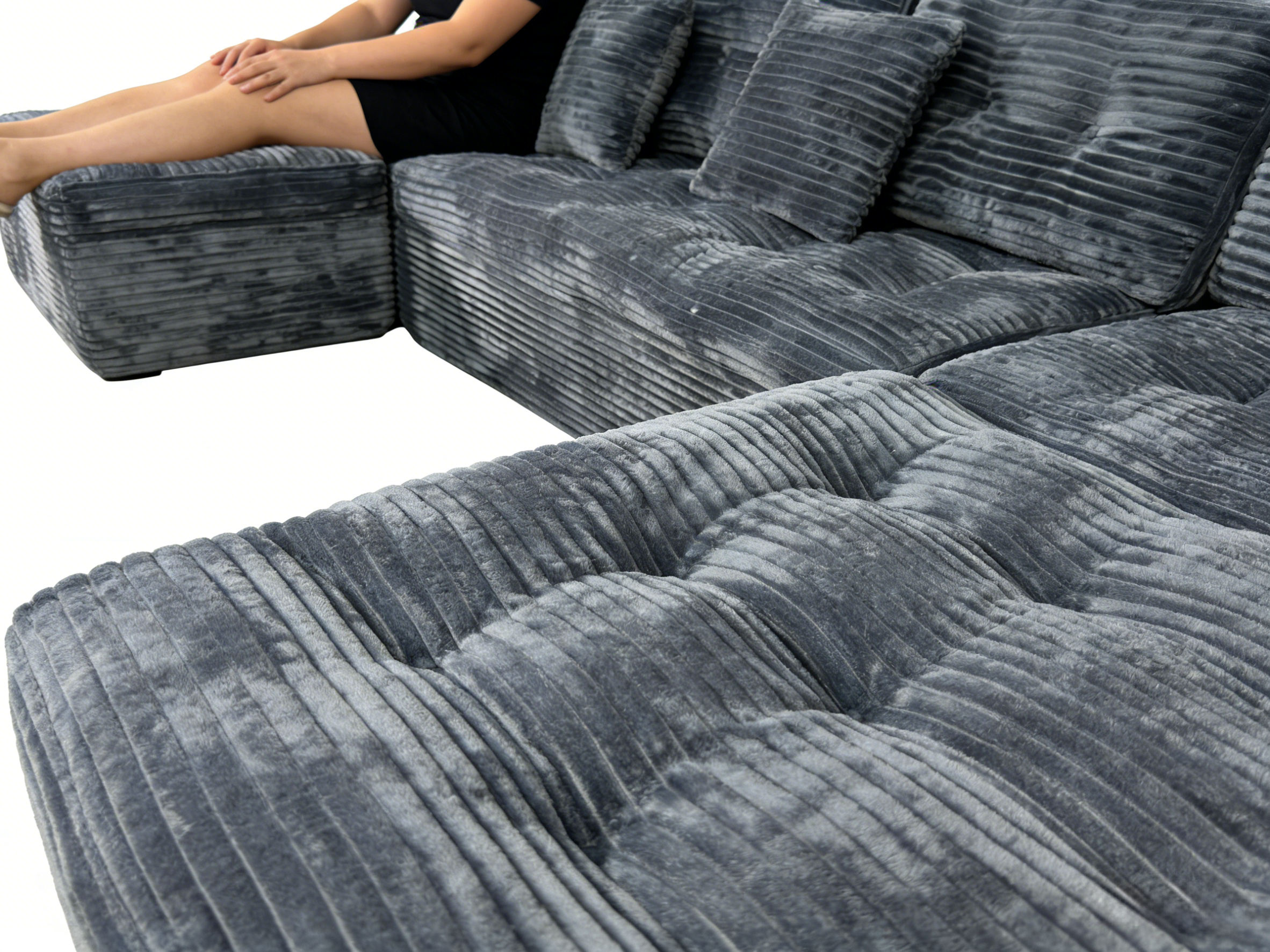 Sheetoo MGKS042 Multi-Person Extendable Sofa – Sitting & Lying, Roll Pack