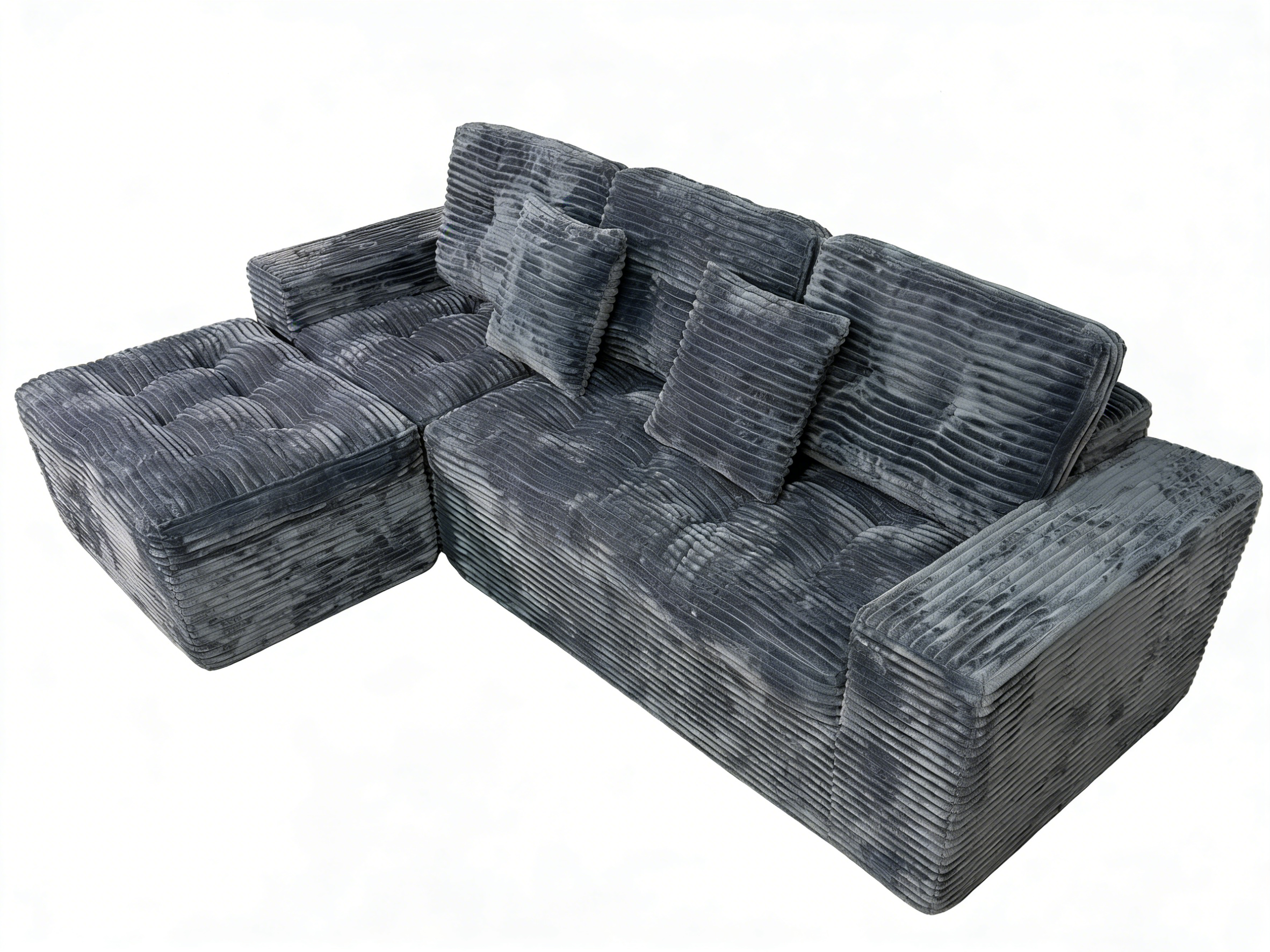 Sheetoo MGKS042 Multi-Person Extendable Sofa – Sitting & Lying, Roll Pack