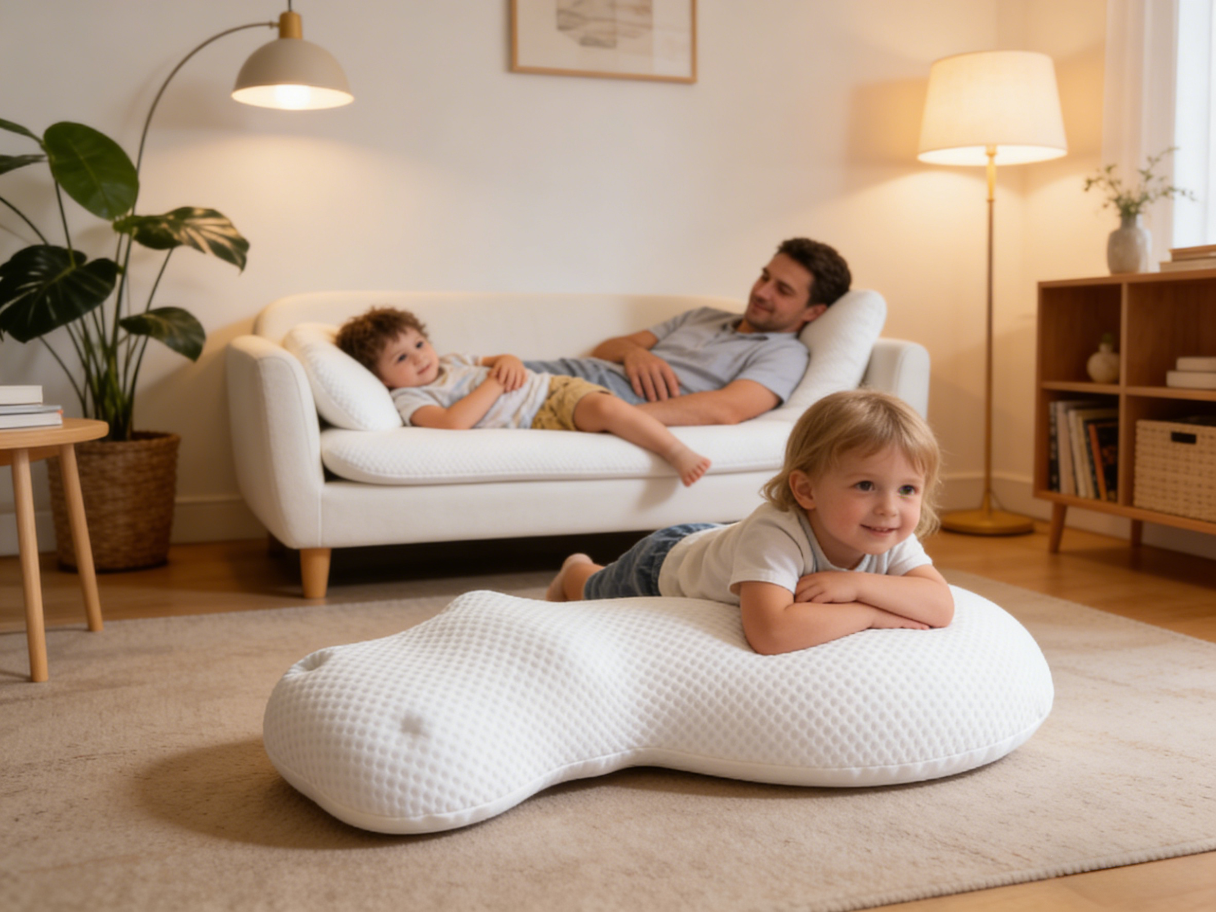 Sheetoo TQ006 Multi-Function Hippo Plop Sofa – Cute Lying Shape, Soft & Comfy
