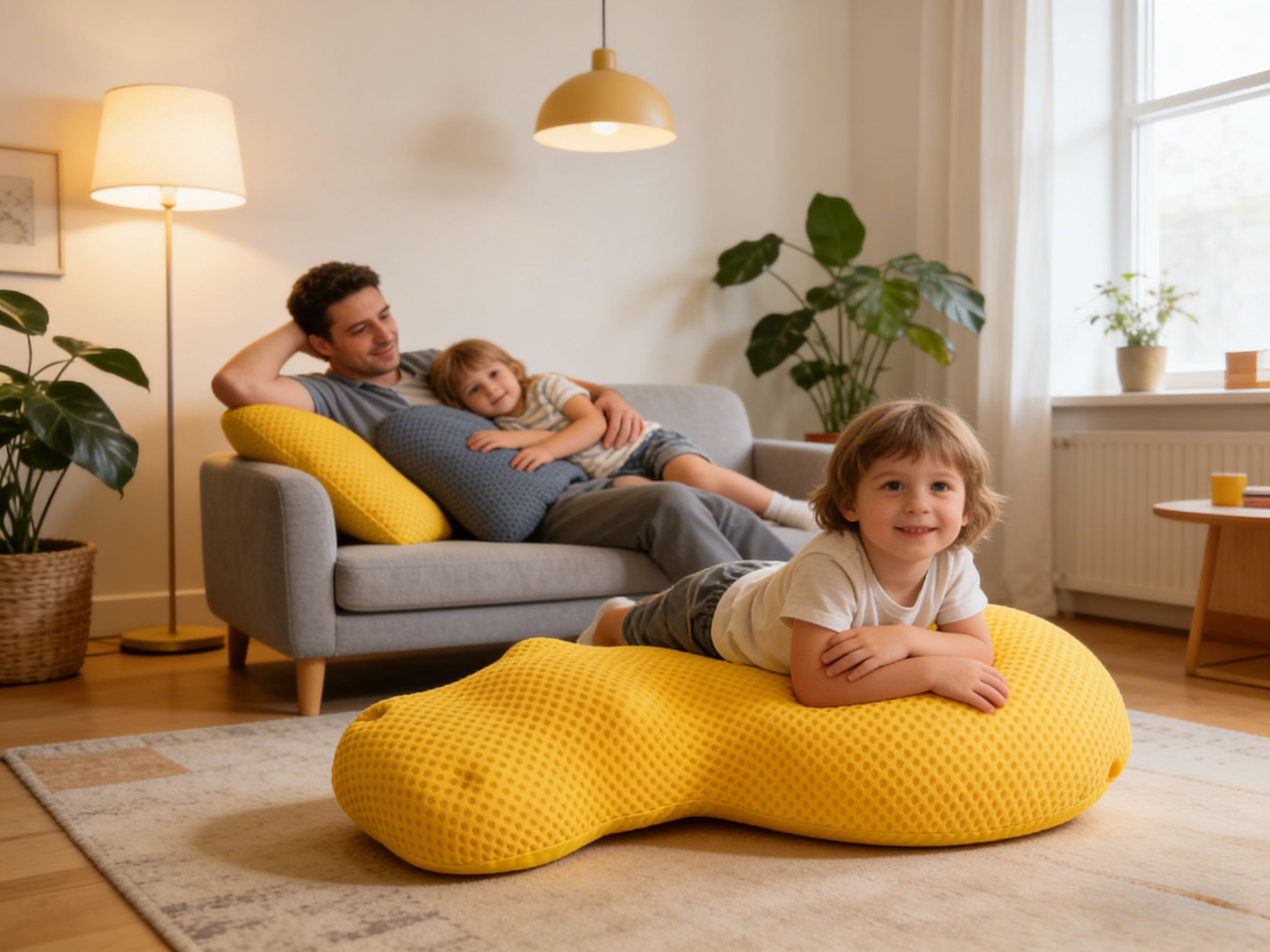 Sheetoo TQ006 Multi-Function Hippo Plop Sofa – Cute Lying Shape, Soft & Comfy