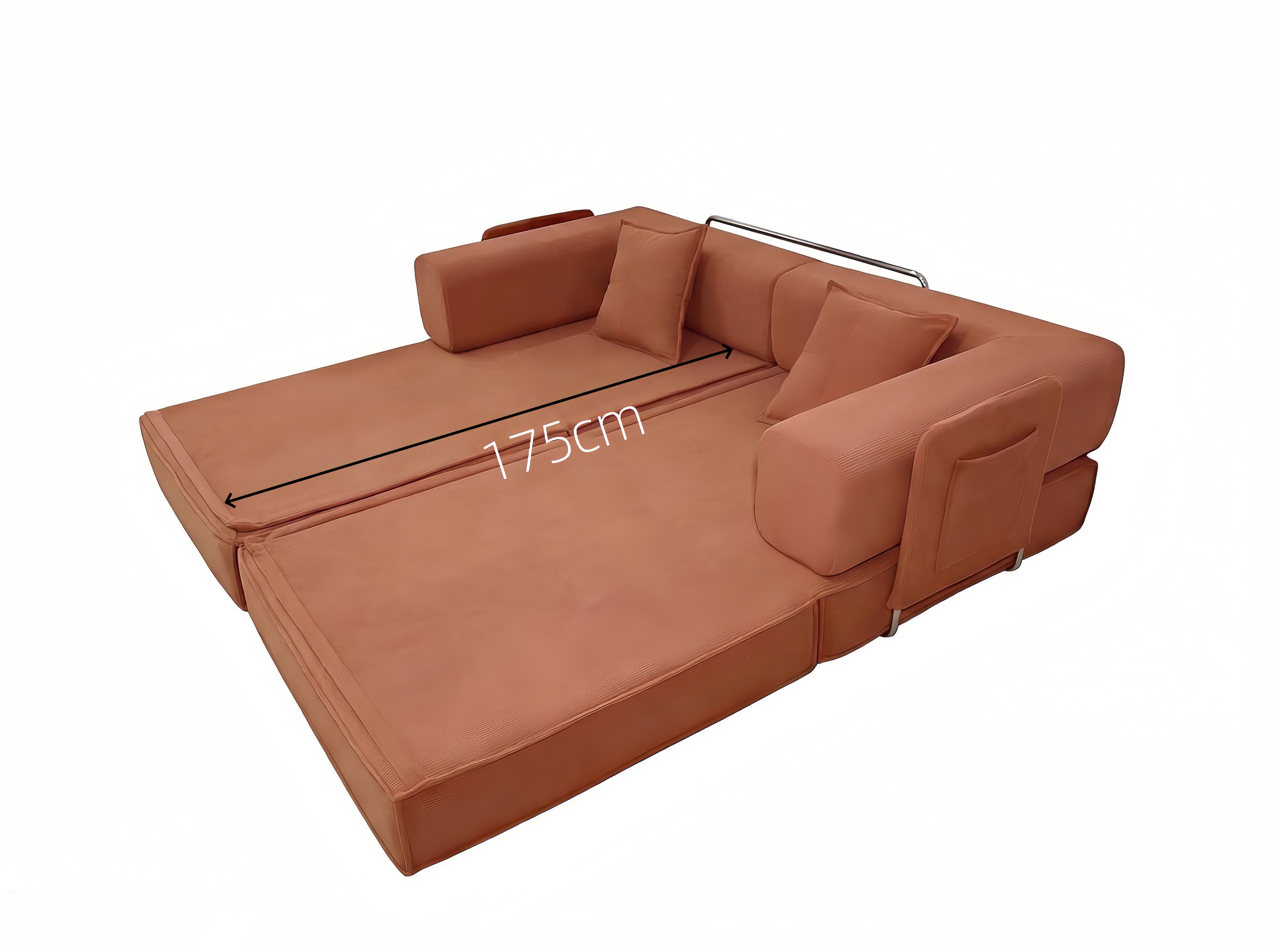 Sheetoo STE-014 （A）Modular Sofa Bed for 2 – Sofa & Bed, Customizable