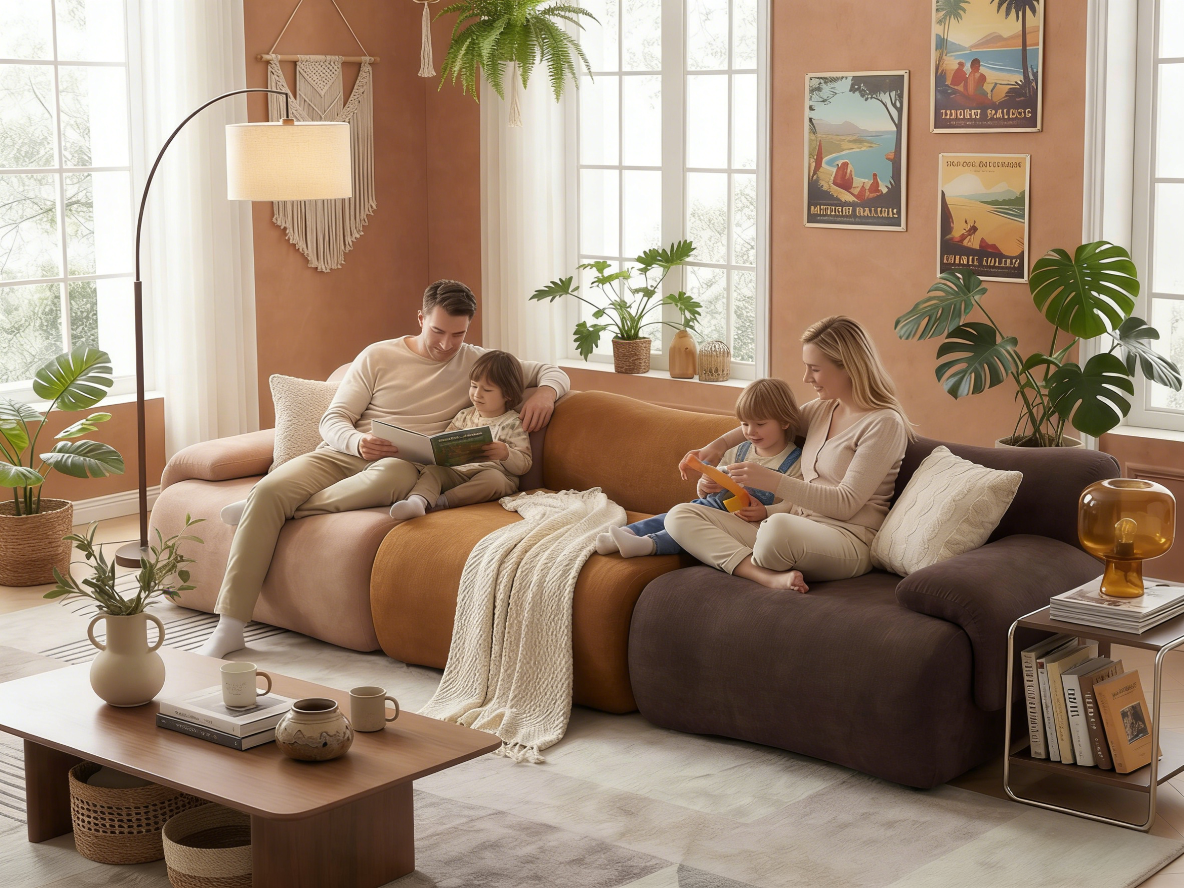 Sheetoo STC-011 Multi-Person Custom Sofa – Size & Color Options, Roll Pack
