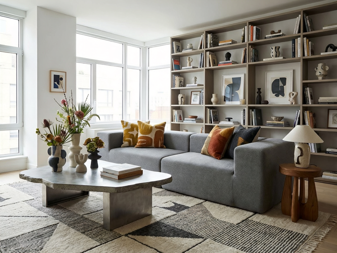 Sheetoo ST309 Square Block Sofa – 2/3-Seater, Folding for Small Apartment