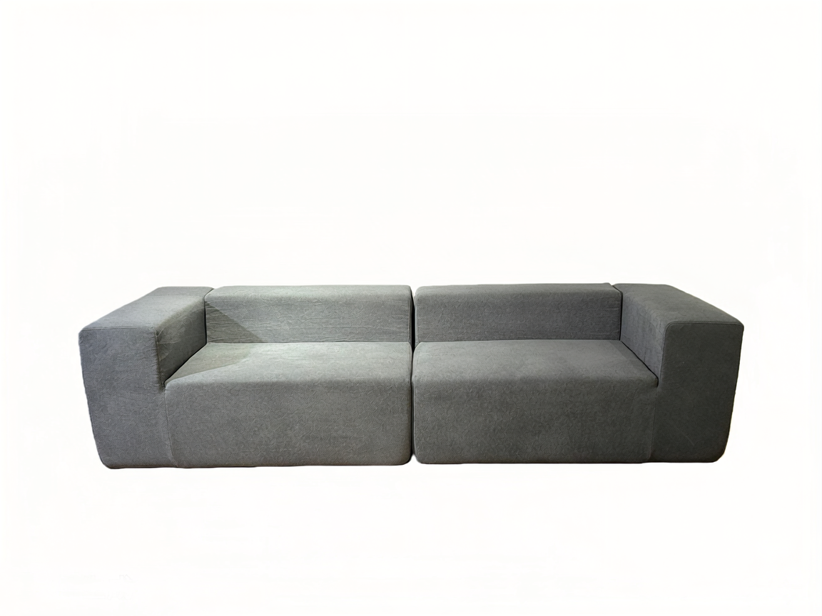 Sheetoo ST309 Square Block Sofa – 2/3-Seater, Folding for Small Apartment