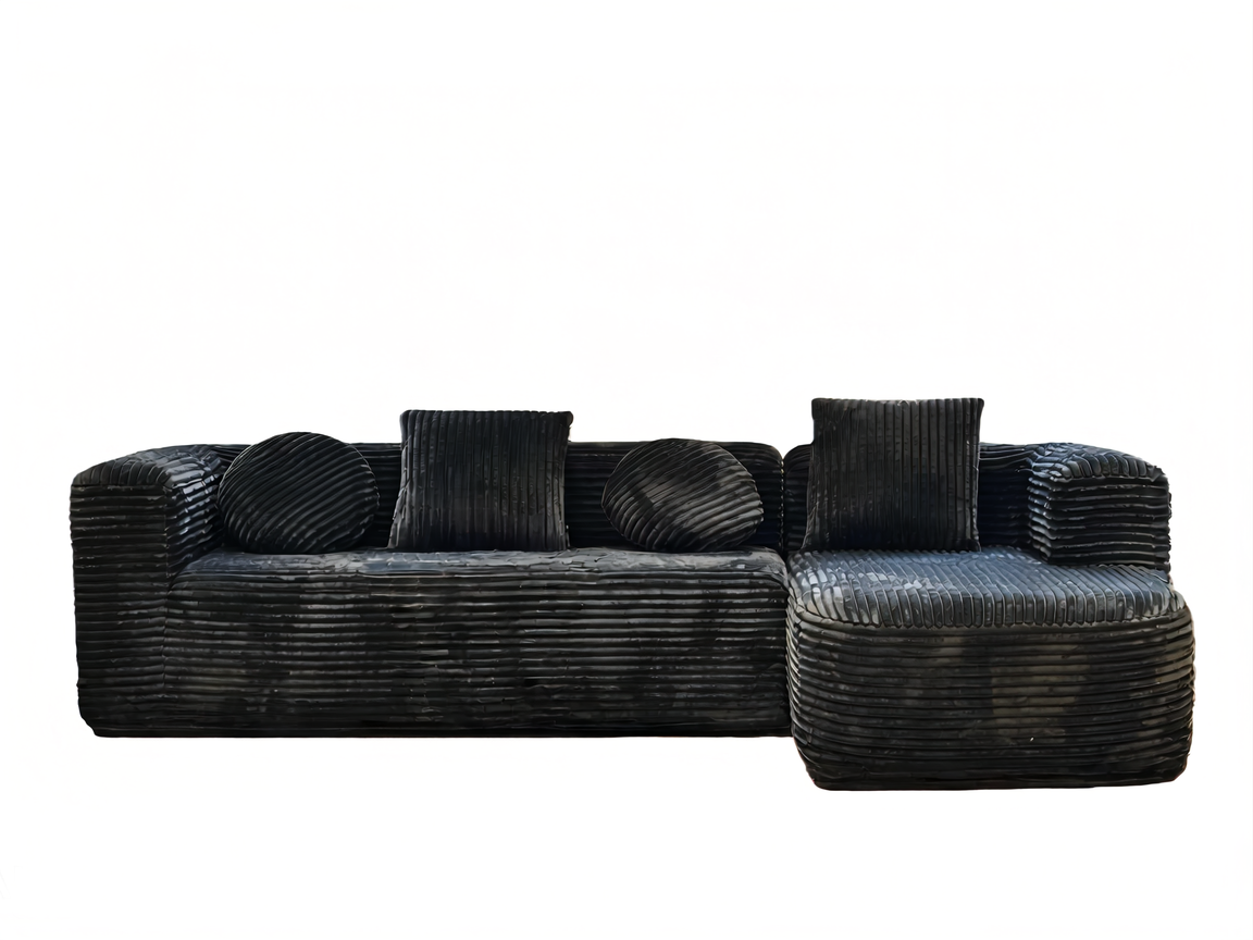 Sheetoo STC-013B208（B） 2/3-Seater Sofa – Custom Fabric & Color, Small Apartment