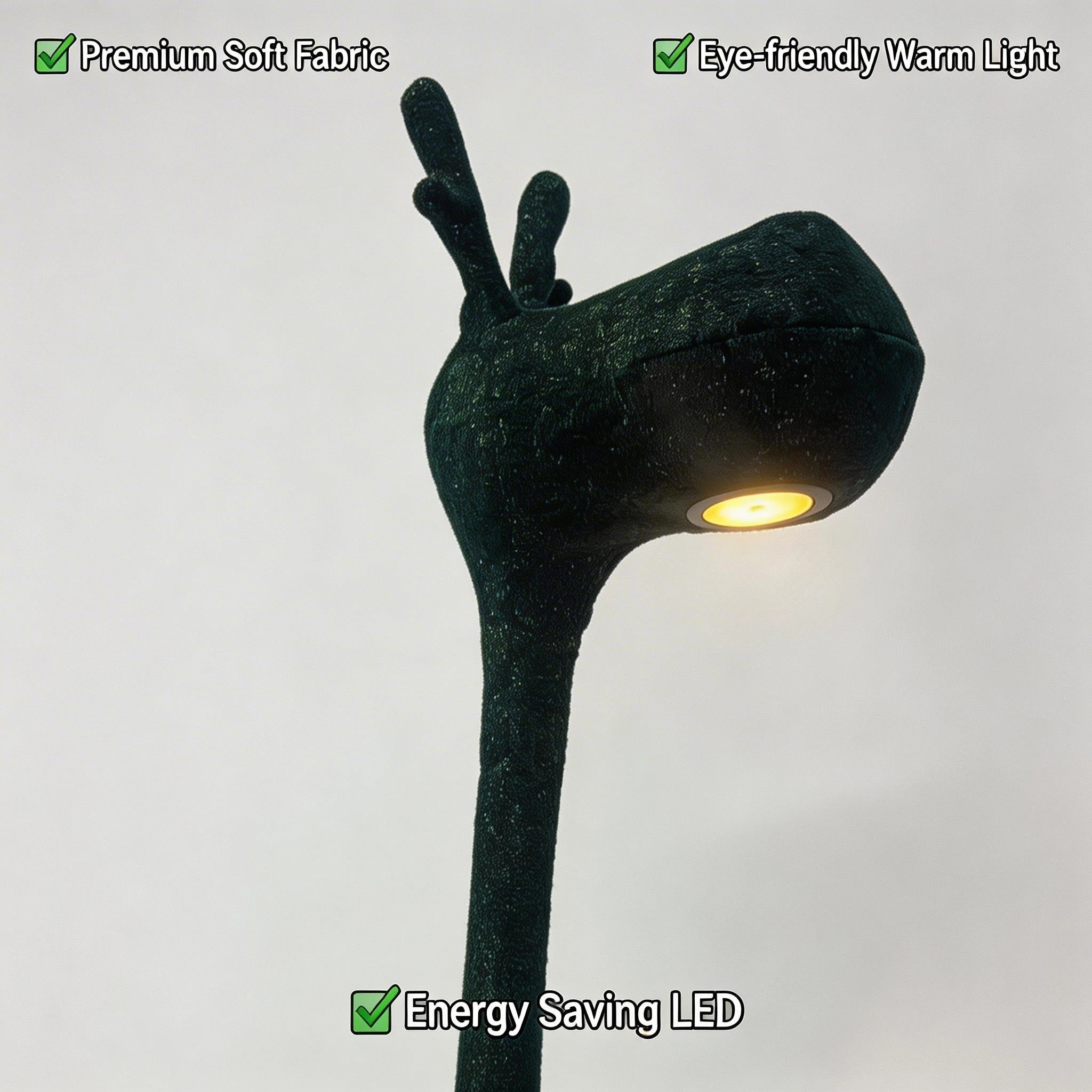 Sheetoo TQ012 Giraffe & Dino LED Night Light – Animal Lamp with Storage Tray