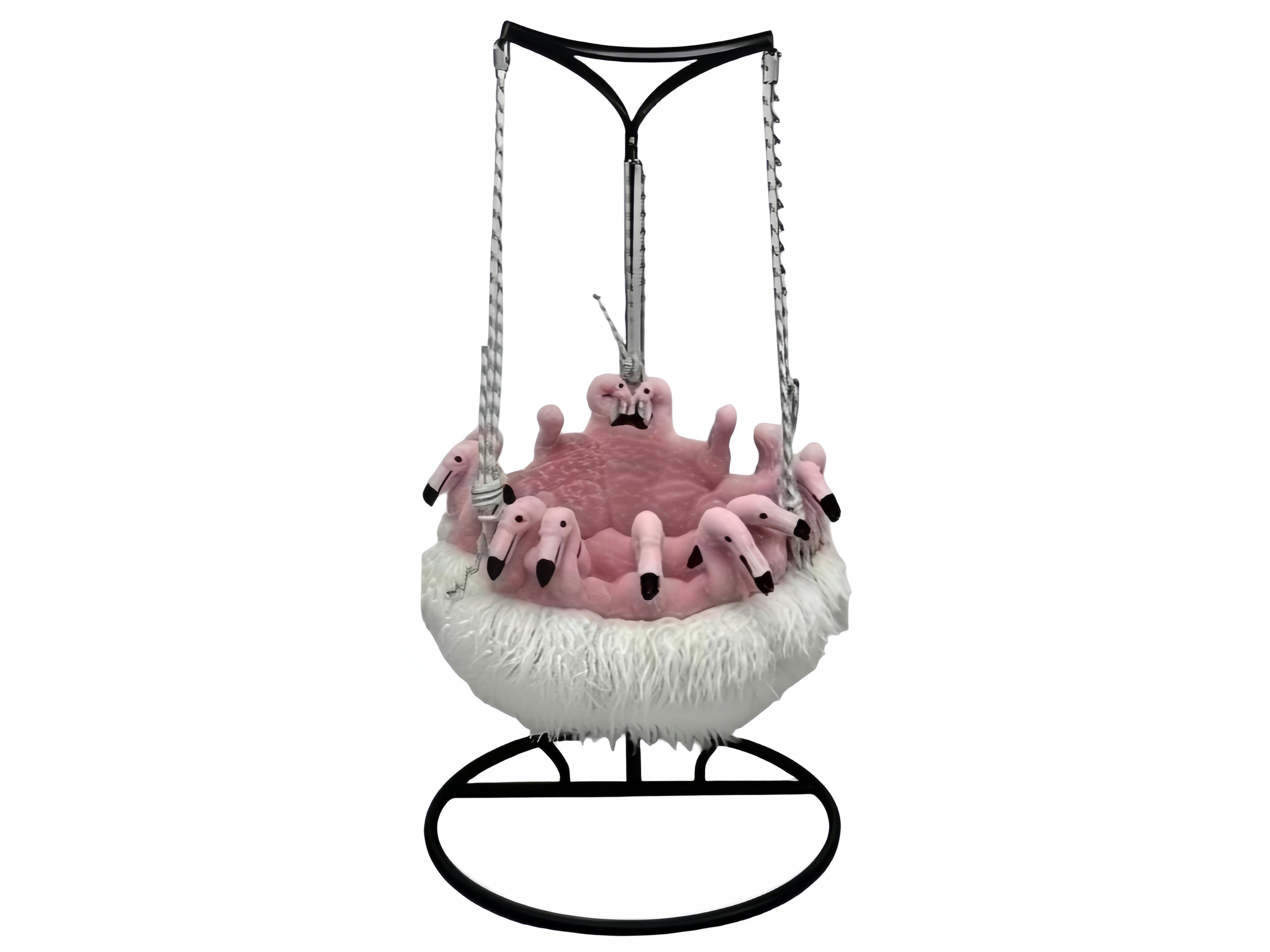 Sheetoo TQ014 Flamingo Hanging Chair – Indoor/Outdoor Swing Hammock